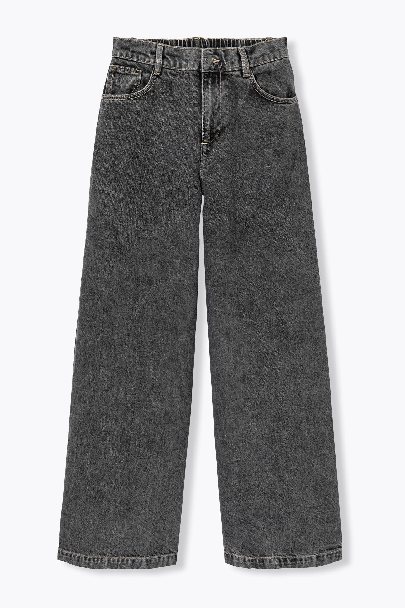 CESAR jean large taille haute