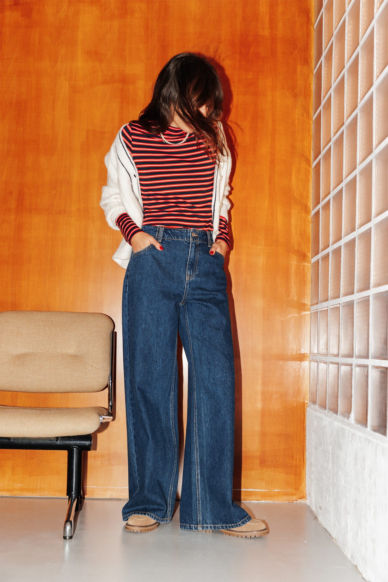 FELIX Jean large taille basse