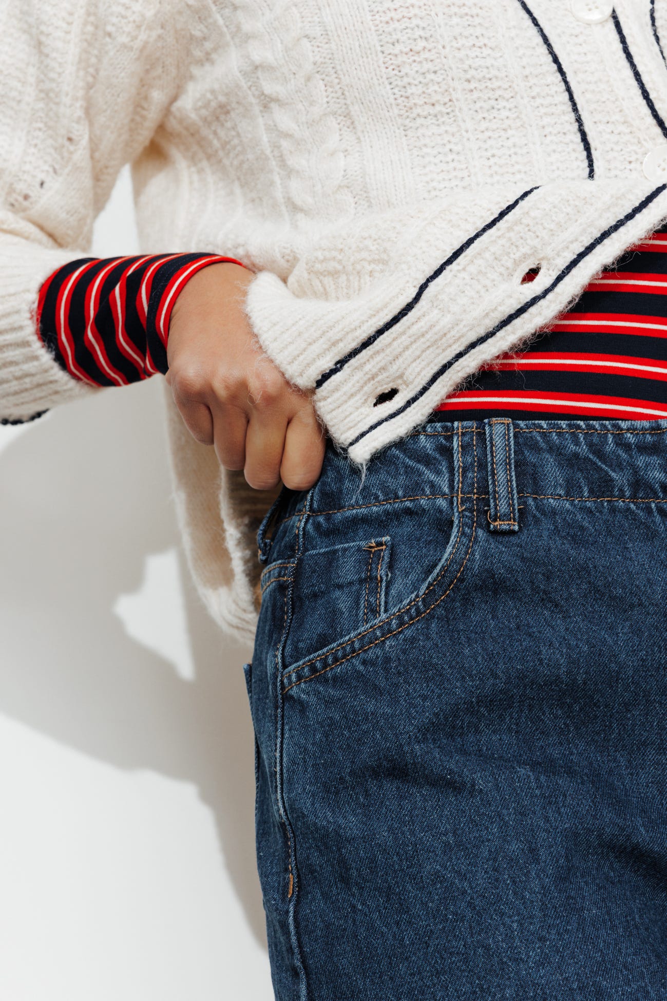 FELIX Jean large taille basse