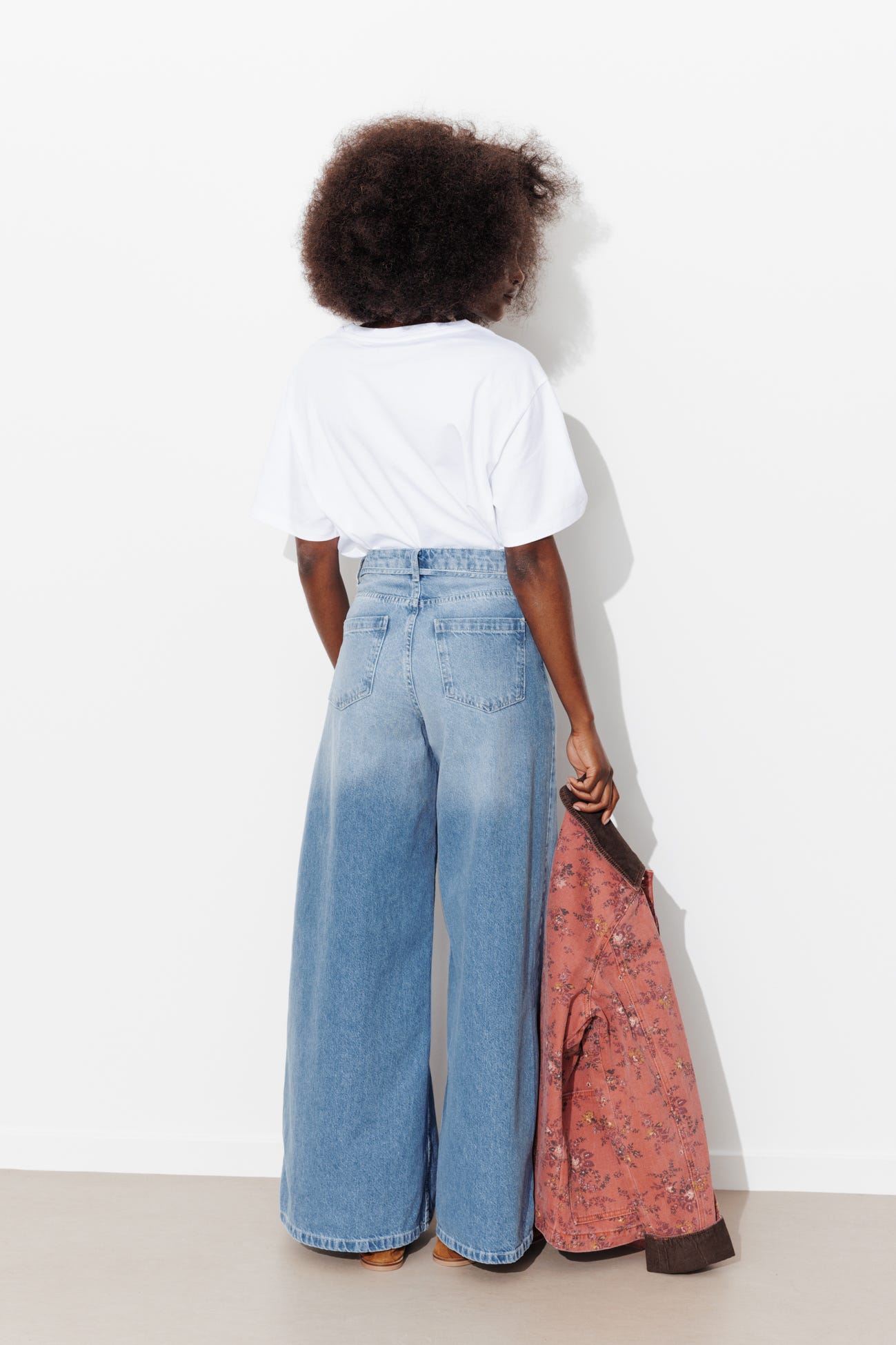 Jean très large Femme