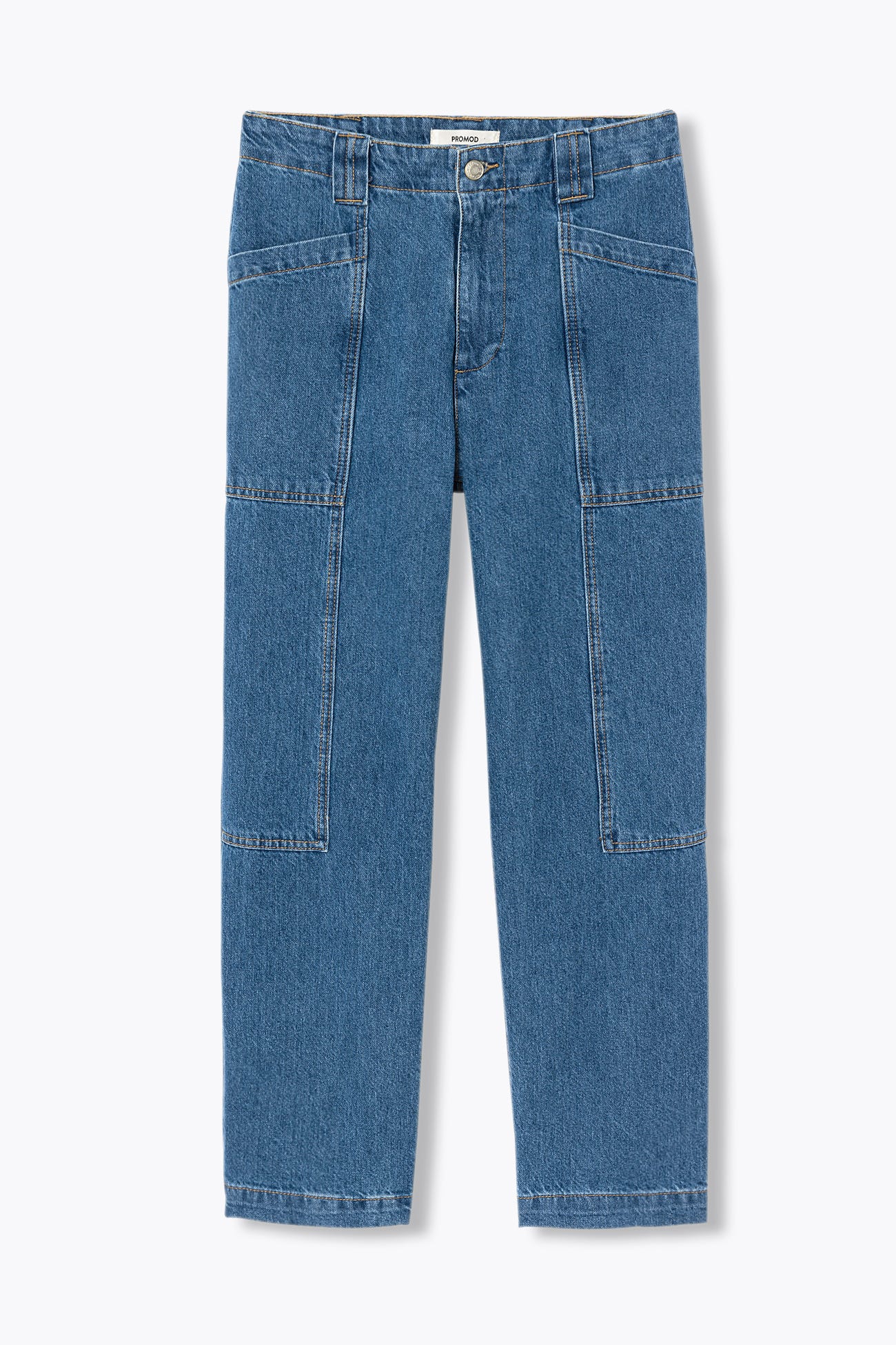 Jeans a gamba larga