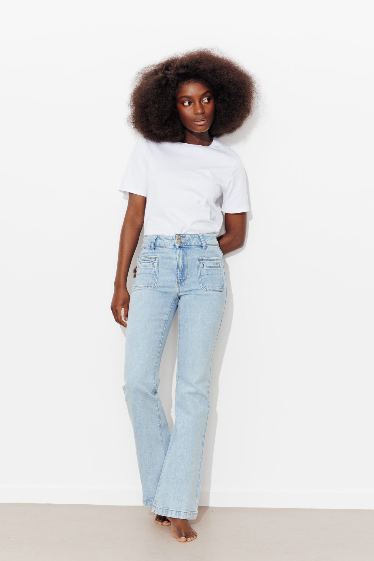 EUGENE Jean flare seventies