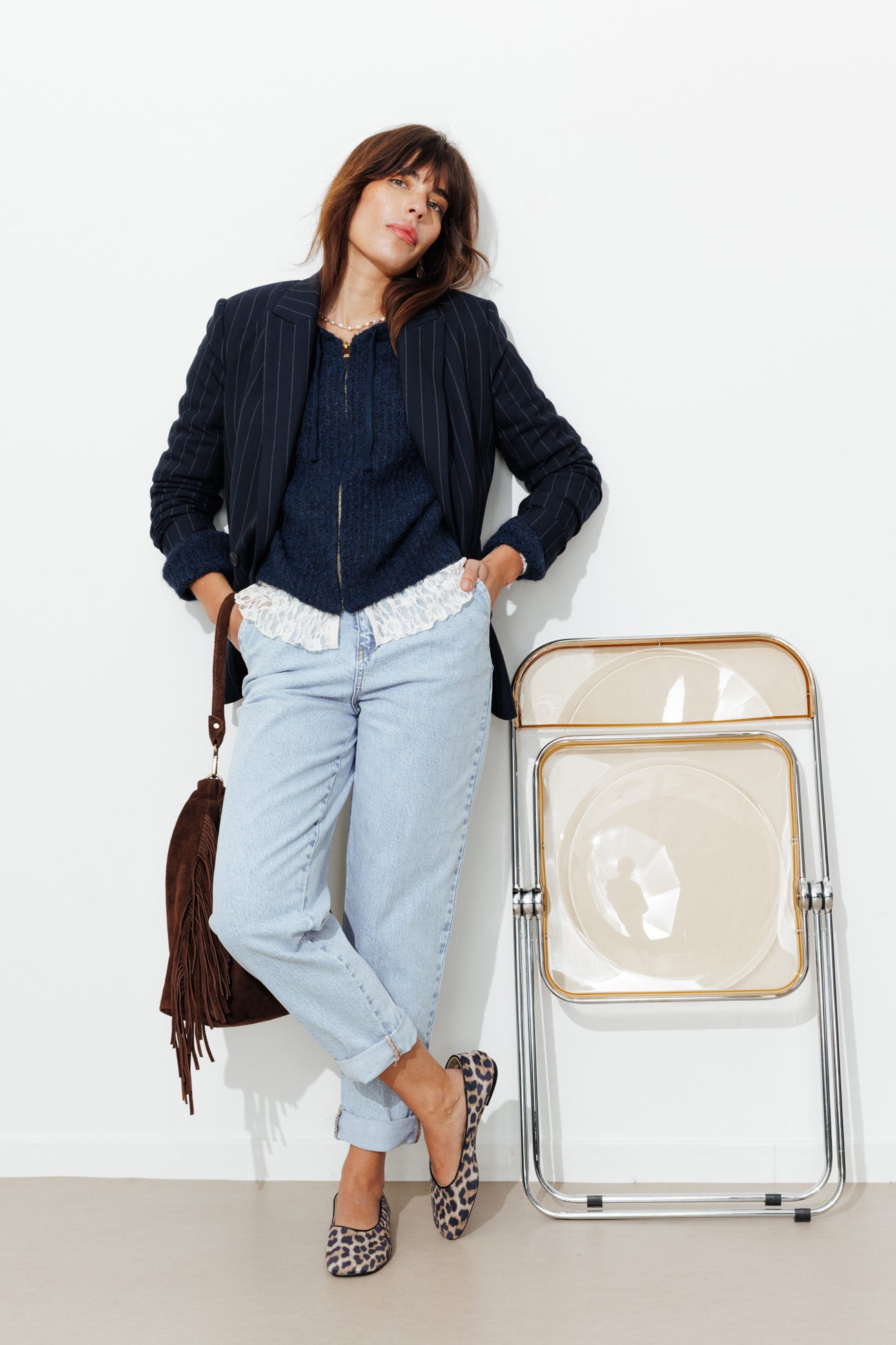 OSCAR jean slouchy Femme