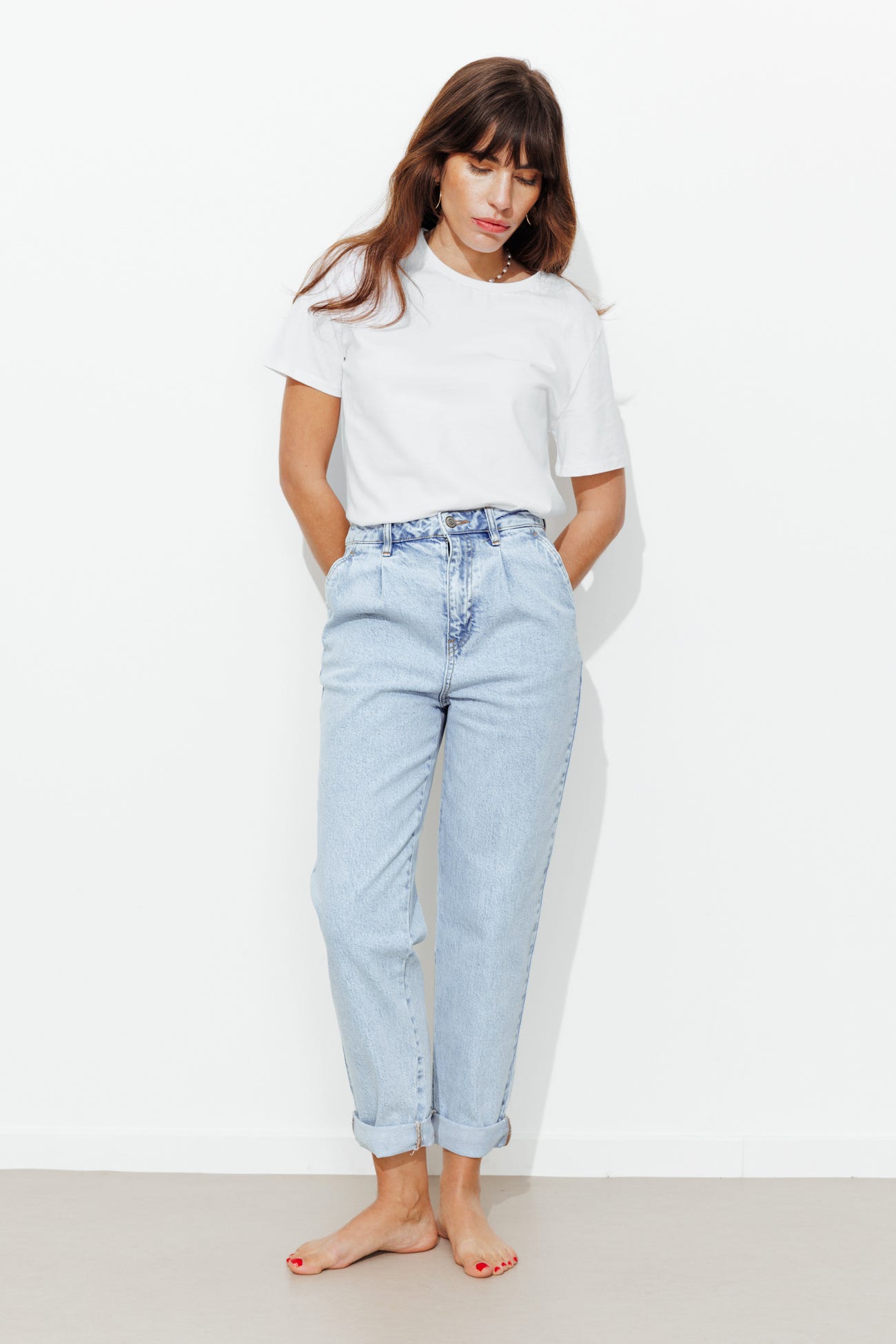 OSCAR jean slouchy Femme