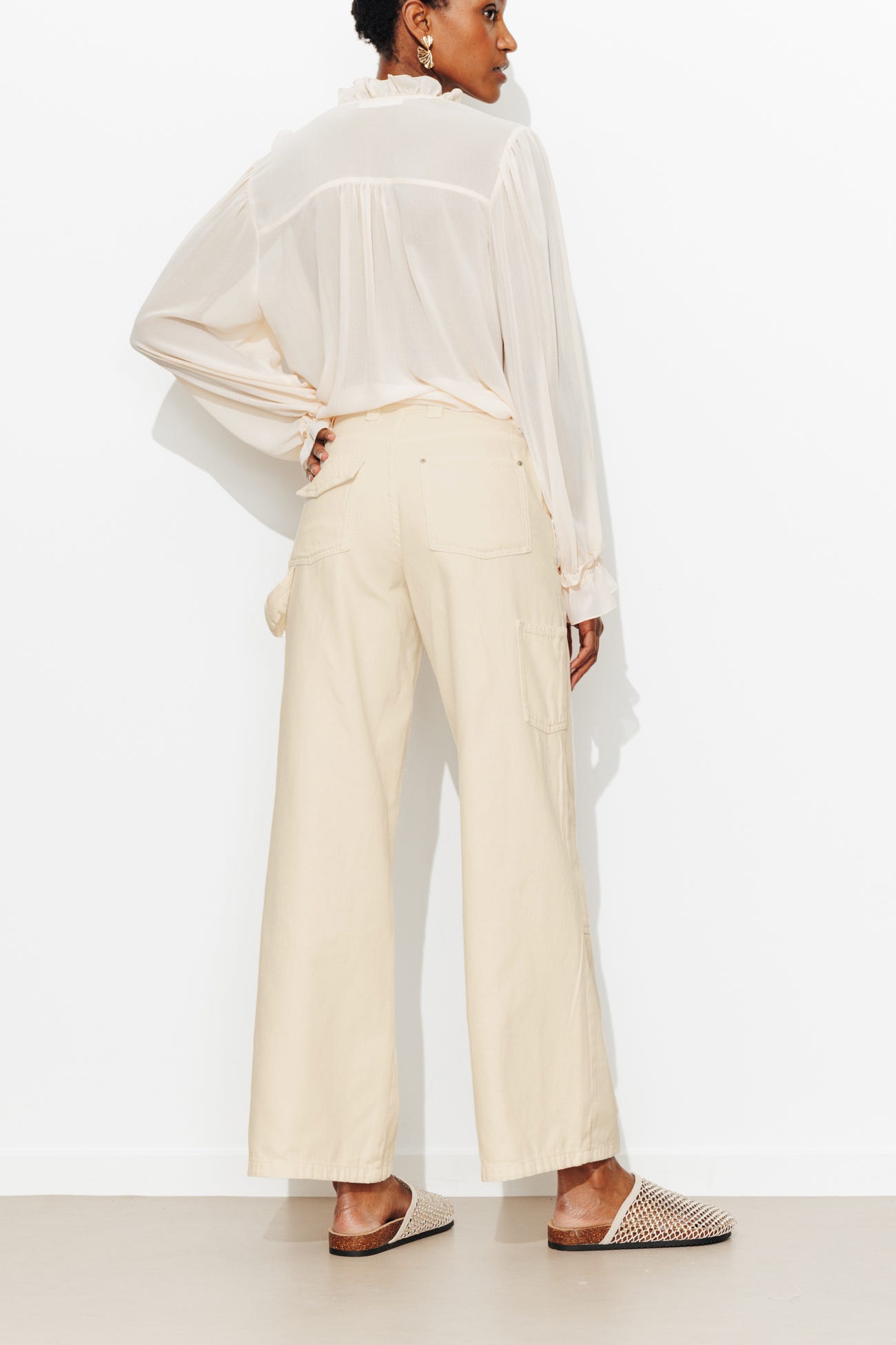 Plain carpenter trousers