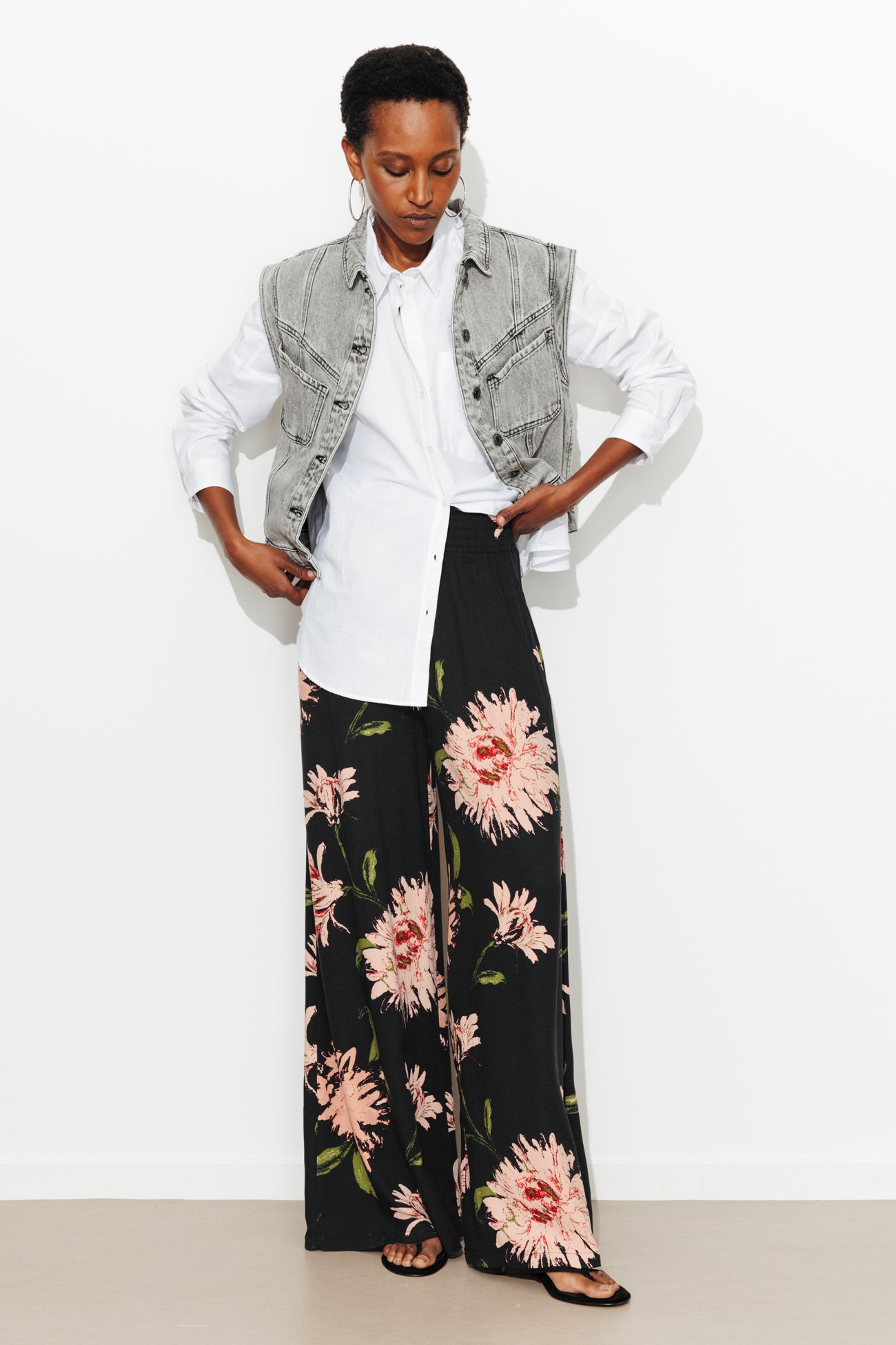 Womenswear trousers: short, wideleg or high waist | Promod