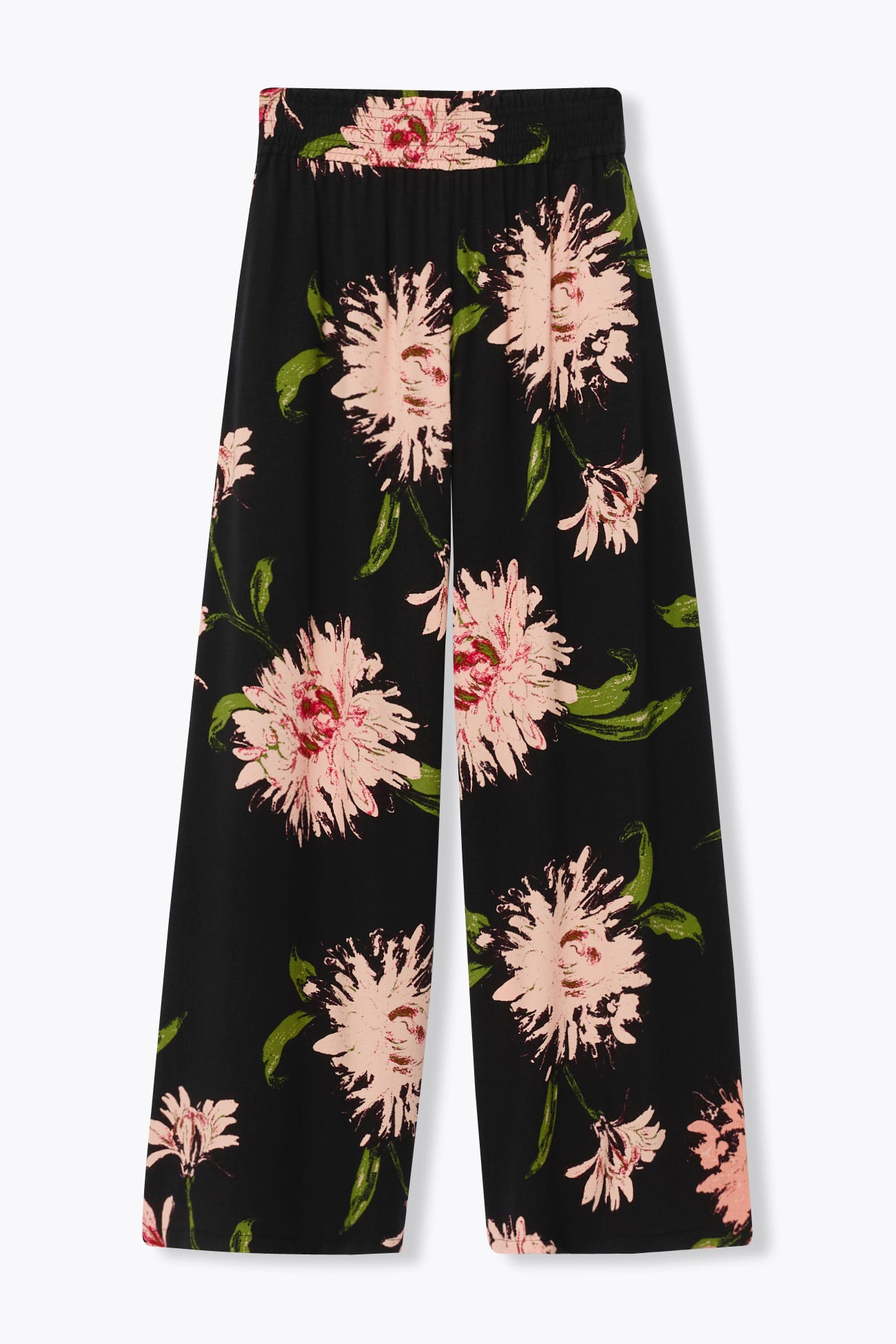 Pantalon large imprimé Femme