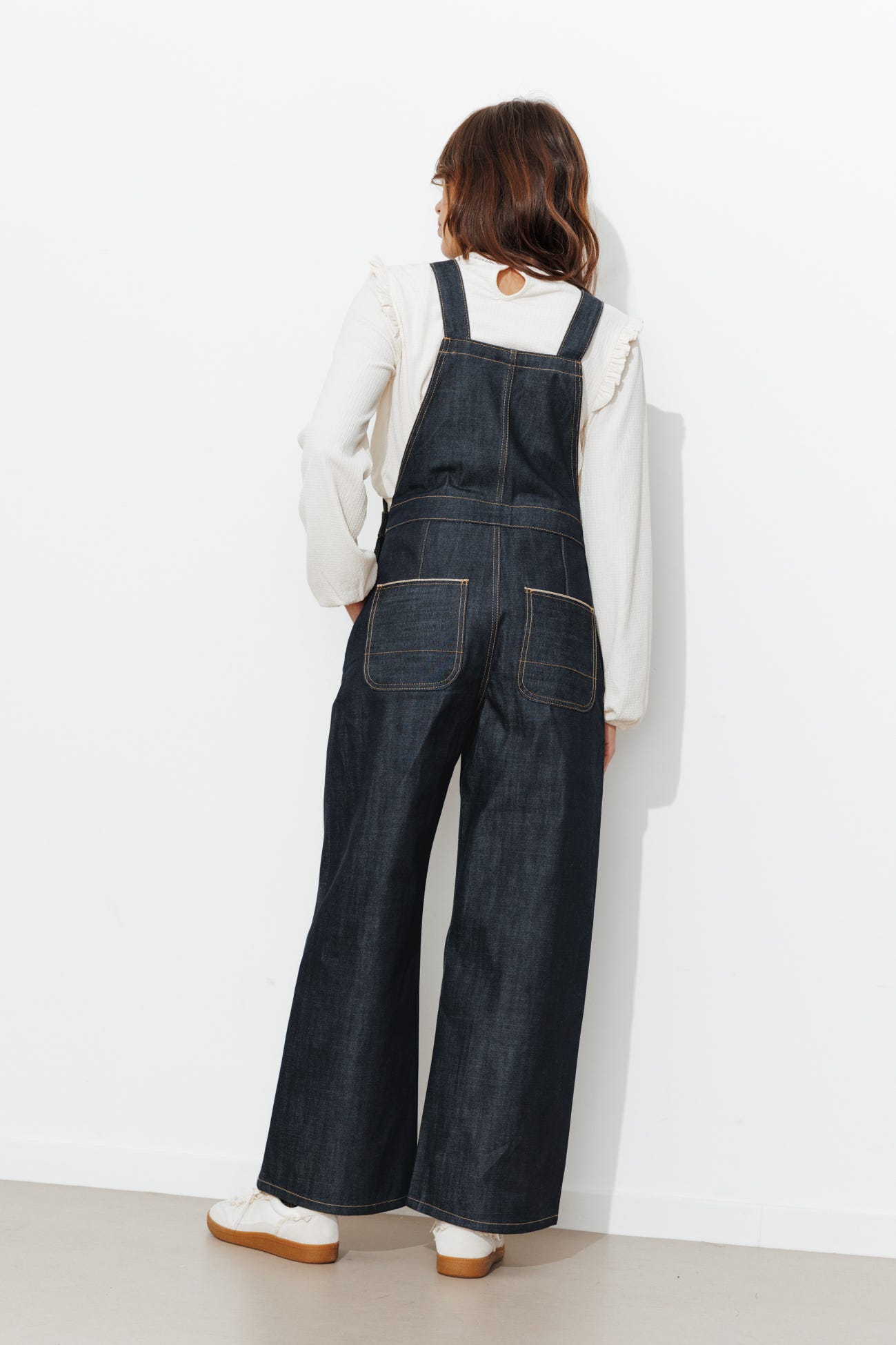 Salopette en jean selvedge