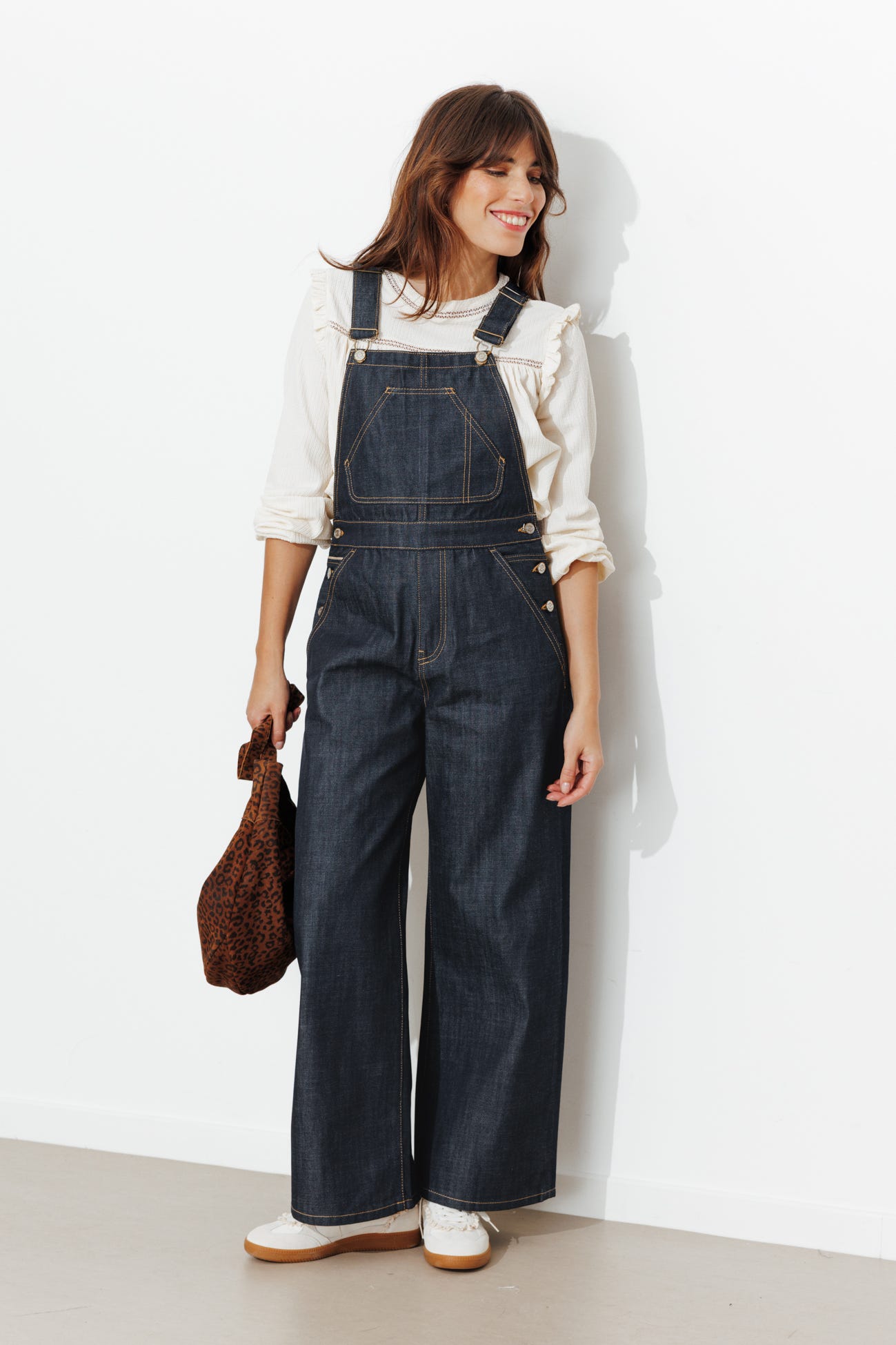 Salopette en jean selvedge