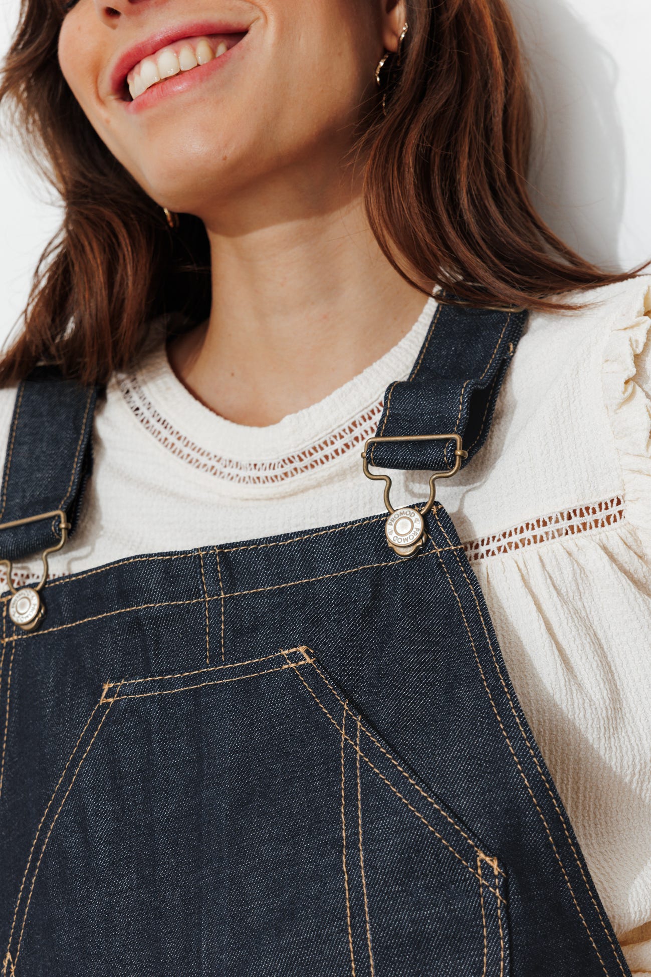 Salopette en jean selvedge