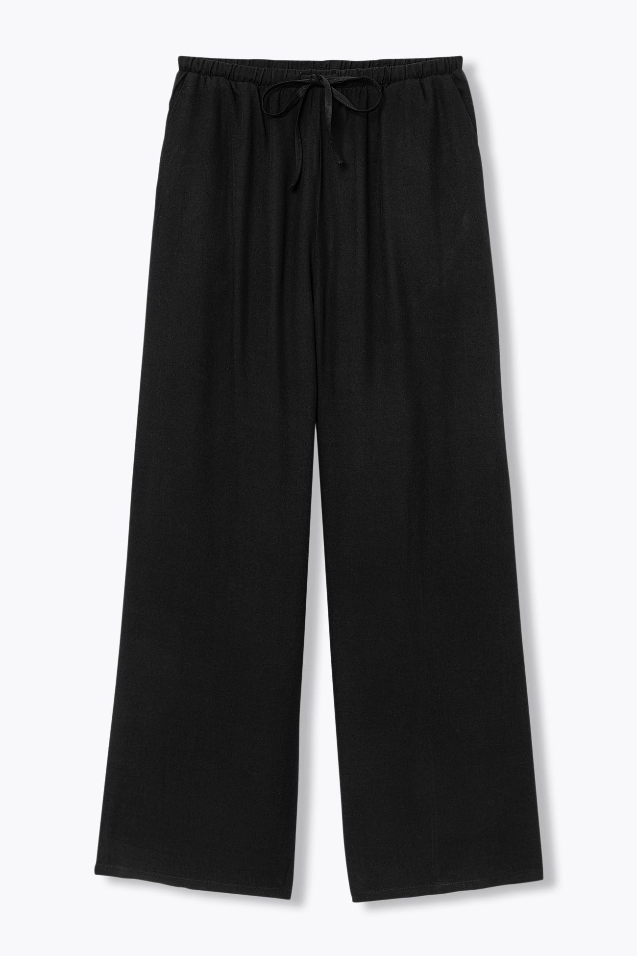 Pantalon large ceinturé Femme