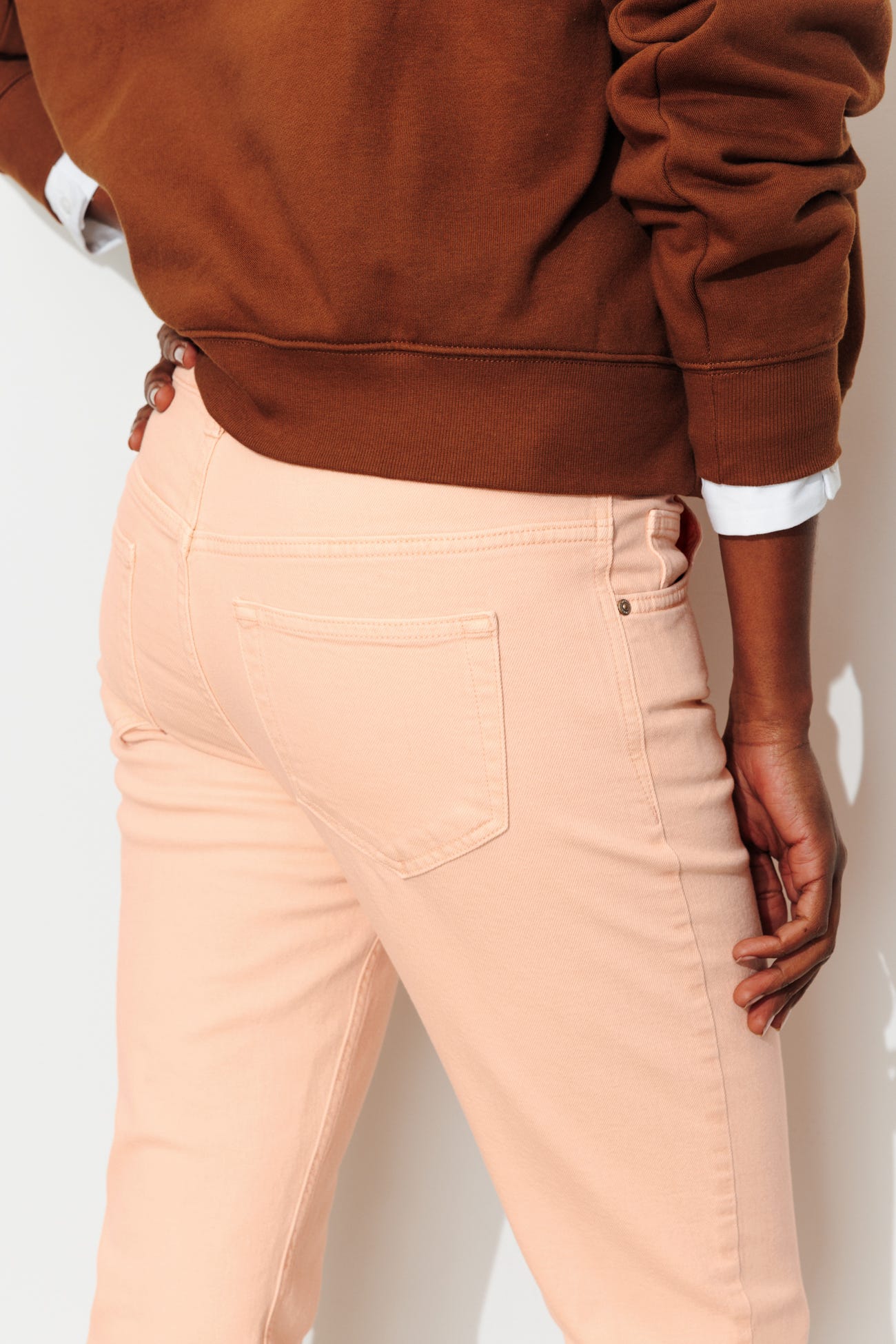 LUCIEN jean girlfriend cropped