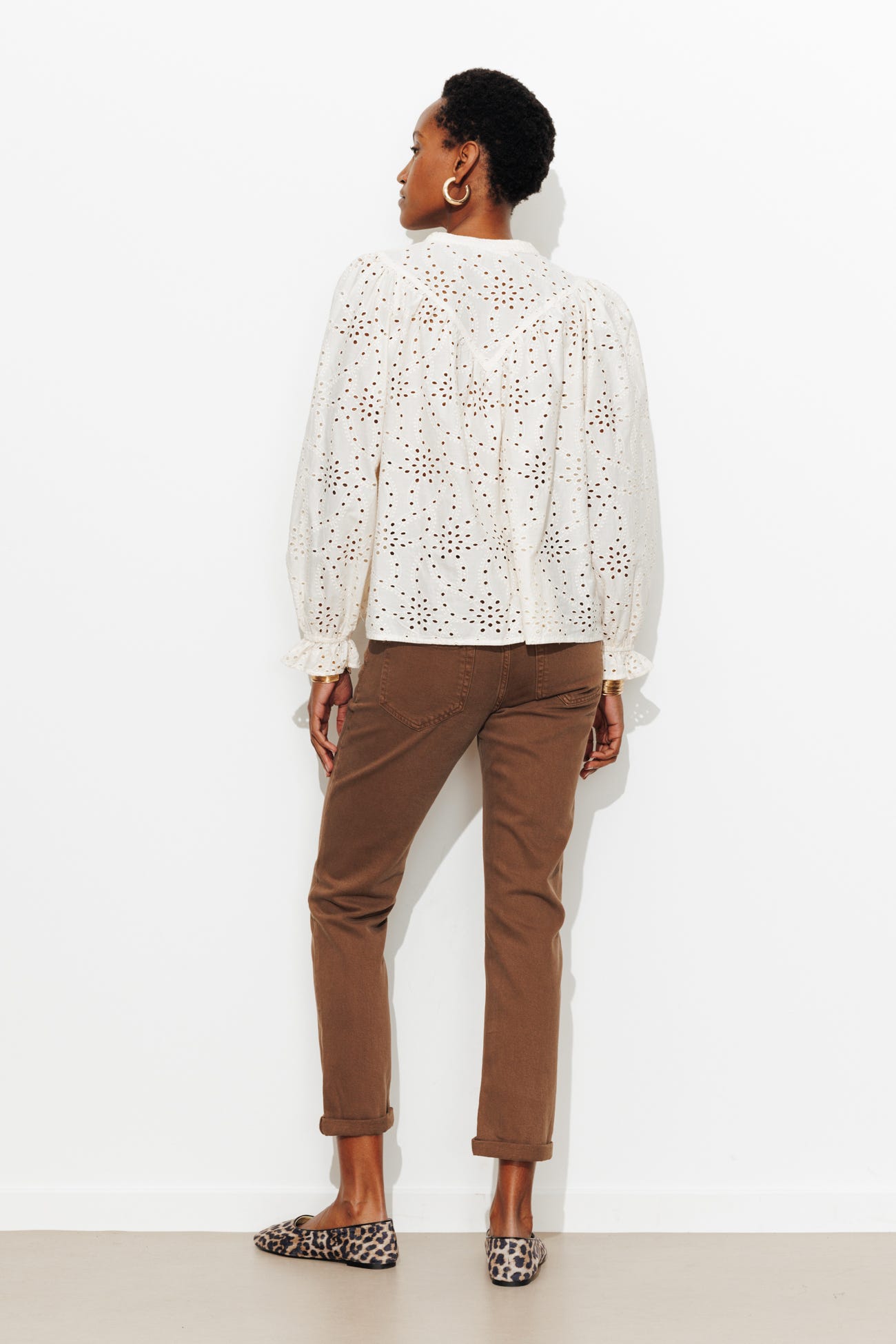 LUCIEN jean girlfriend cropped