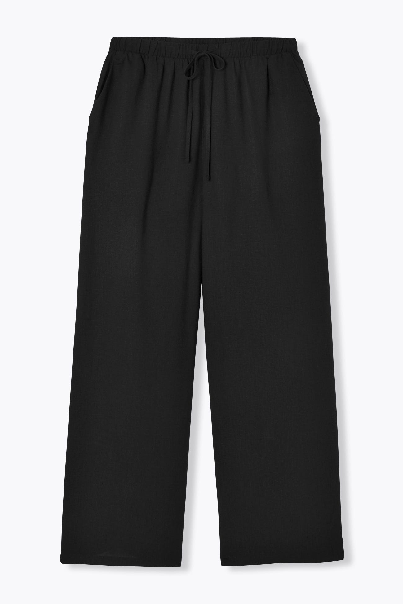 Pantalon large et uni Femme