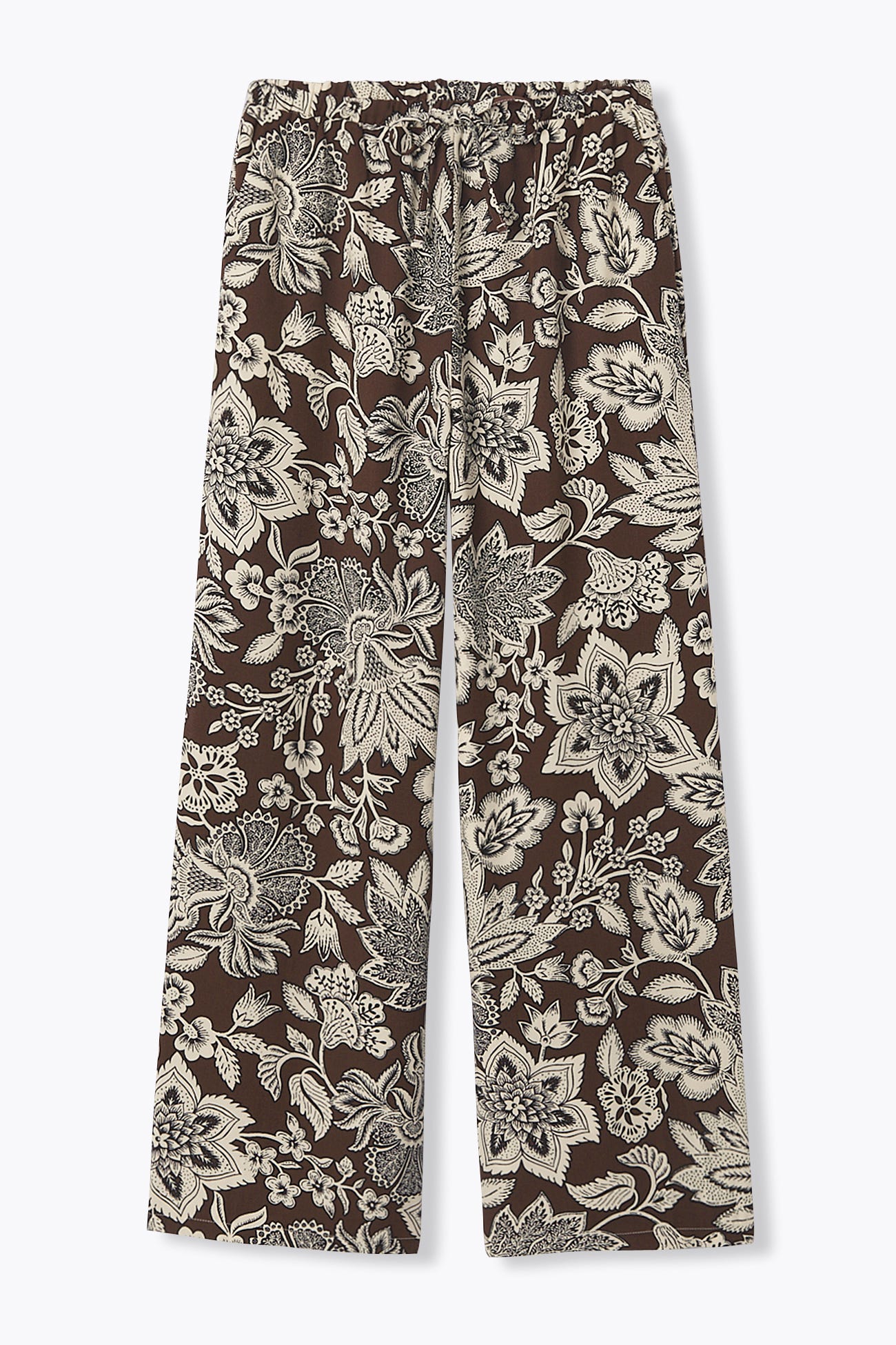 Spodnie z szerokimi nogawkami