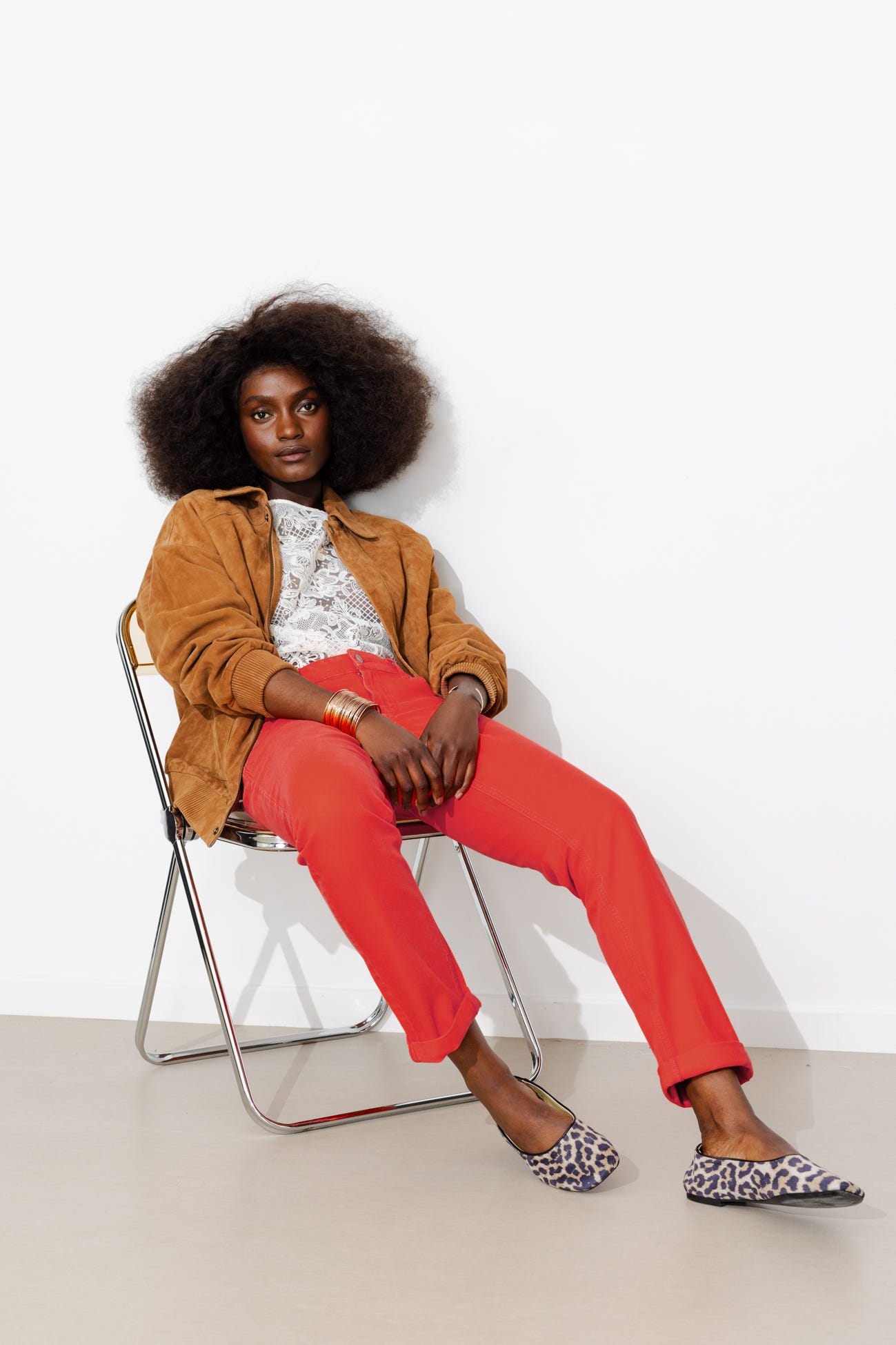 LUCIEN jean girlfriend cropped