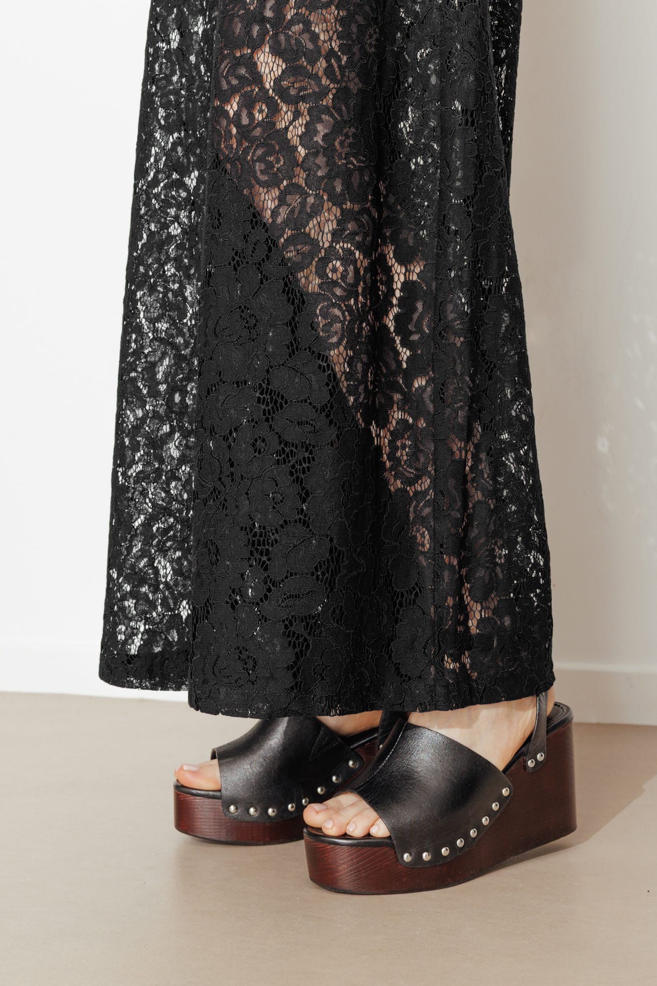 Pantalon en dentelle Femme