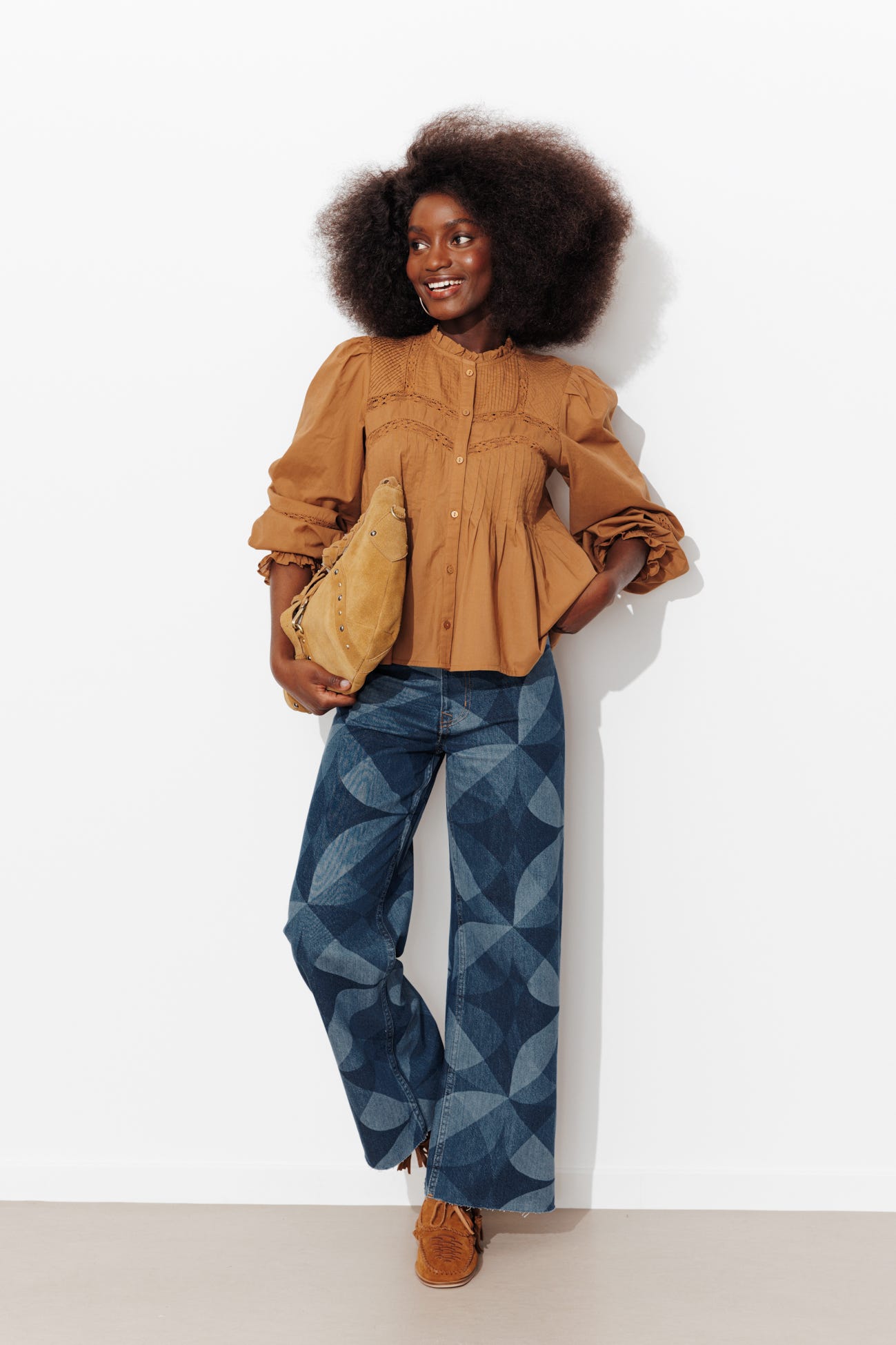 HECTOR jean taille haute laser