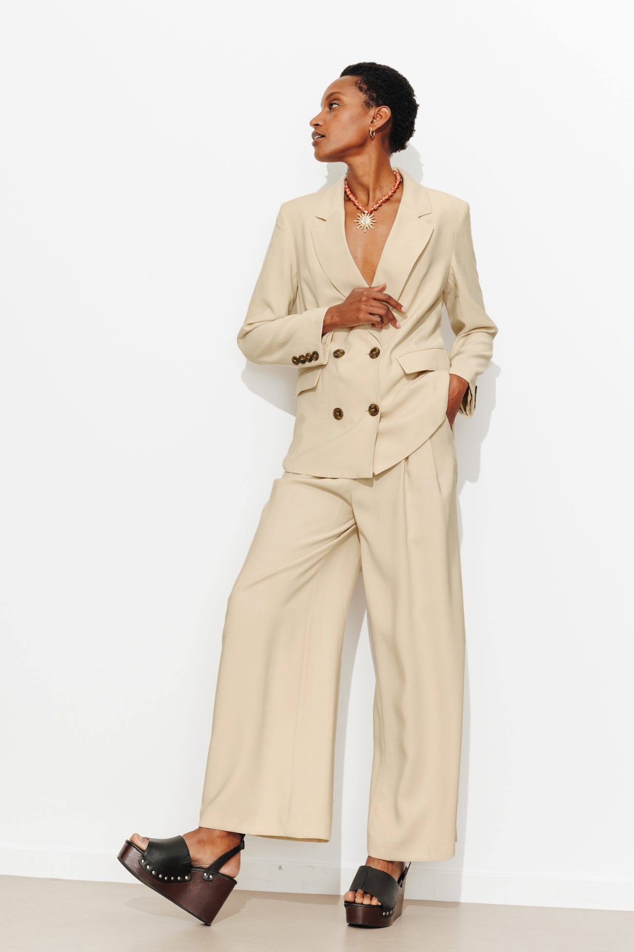Pantalon de tailleur Femme