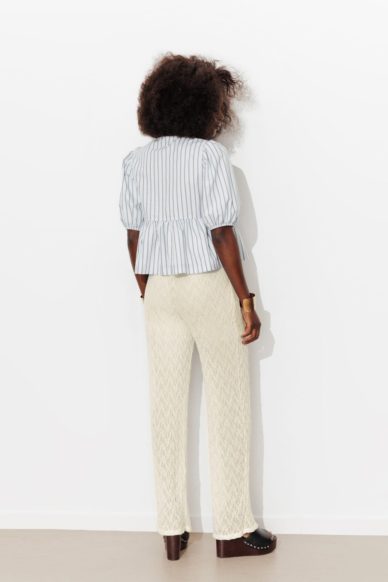 Lace trousers