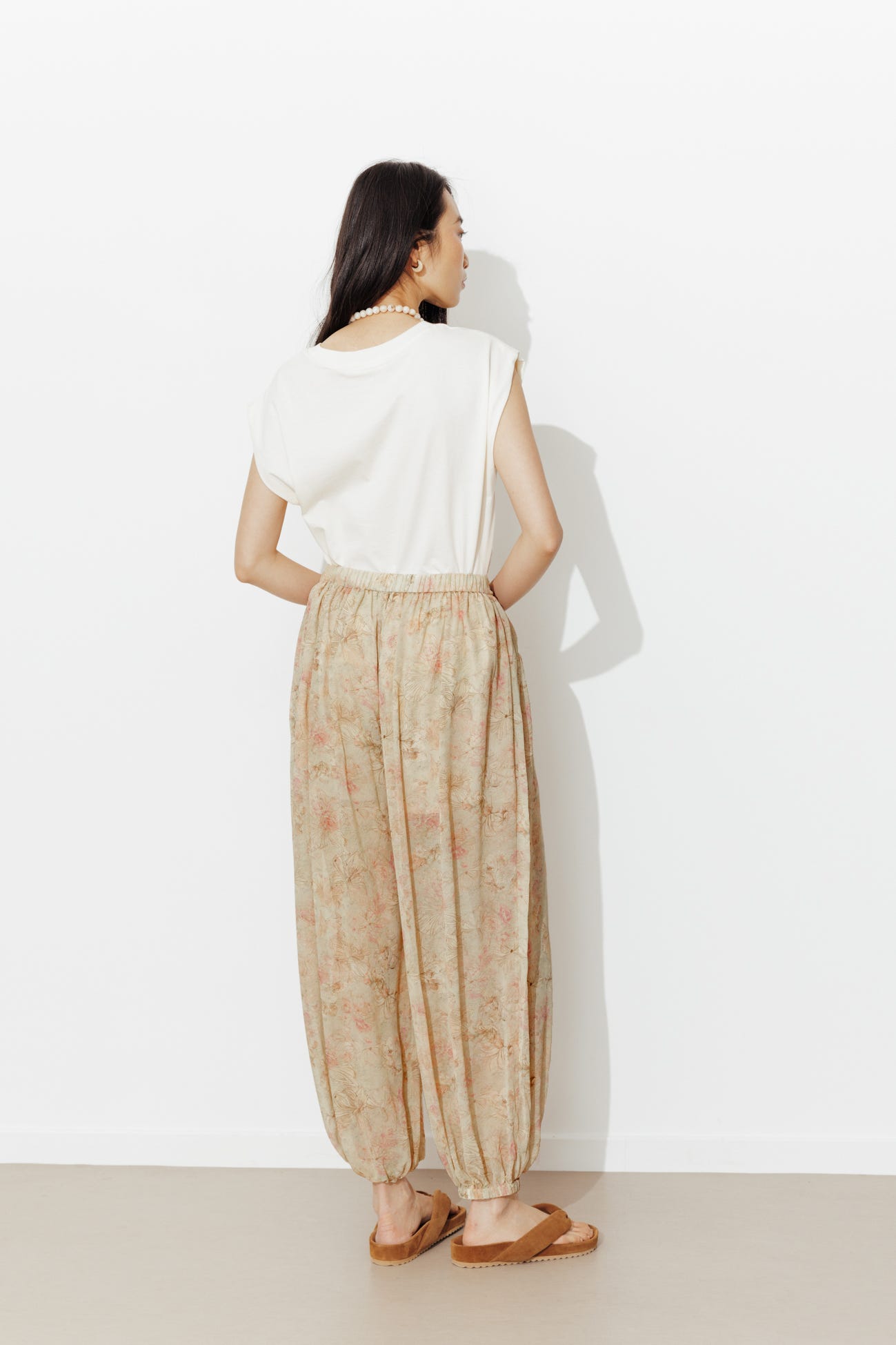 Gemusterte Aladdinhose