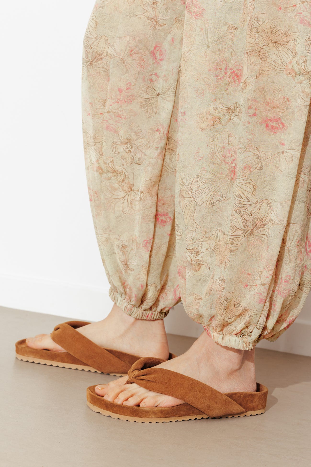 Gemusterte Aladdinhose