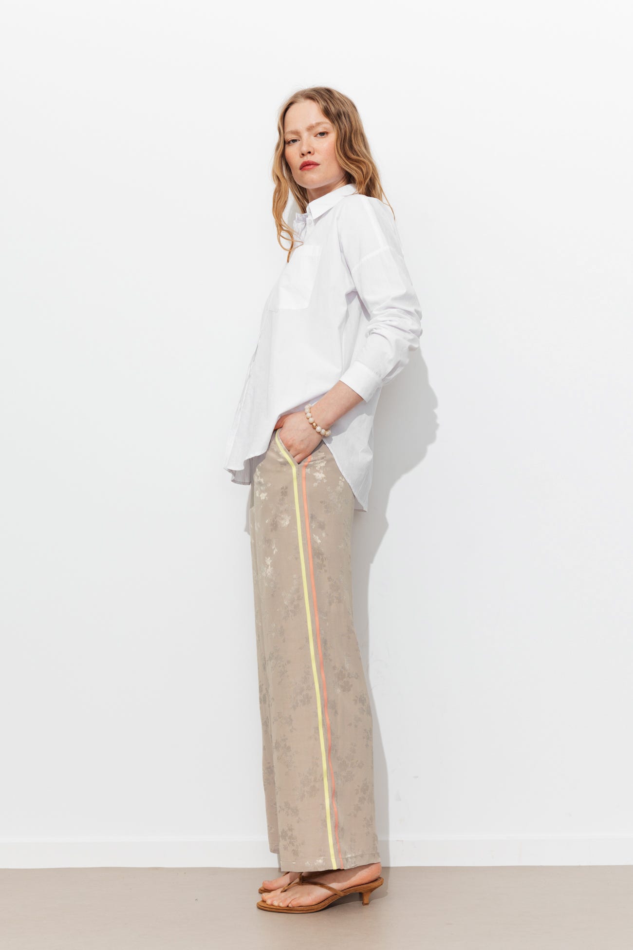 Sidestripe trousers
