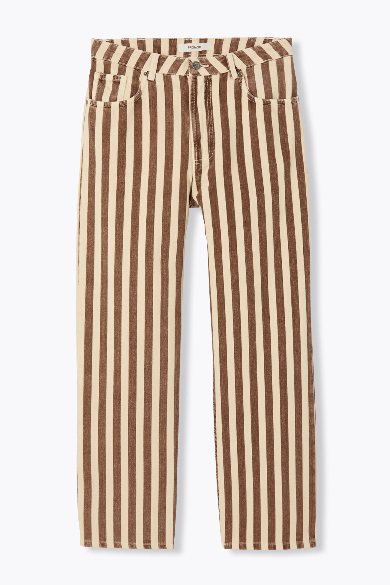 Pantalon large rayé Femme