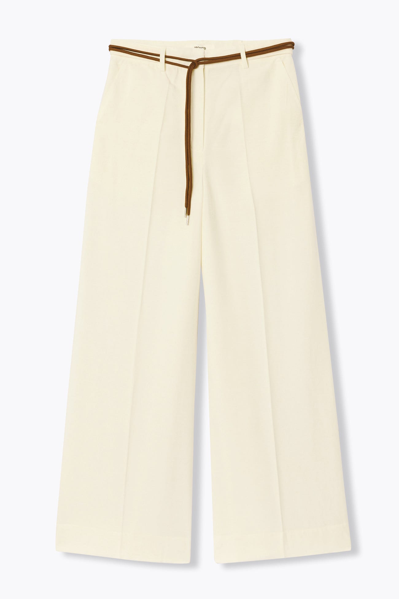 Pantalon palazzo taille haute