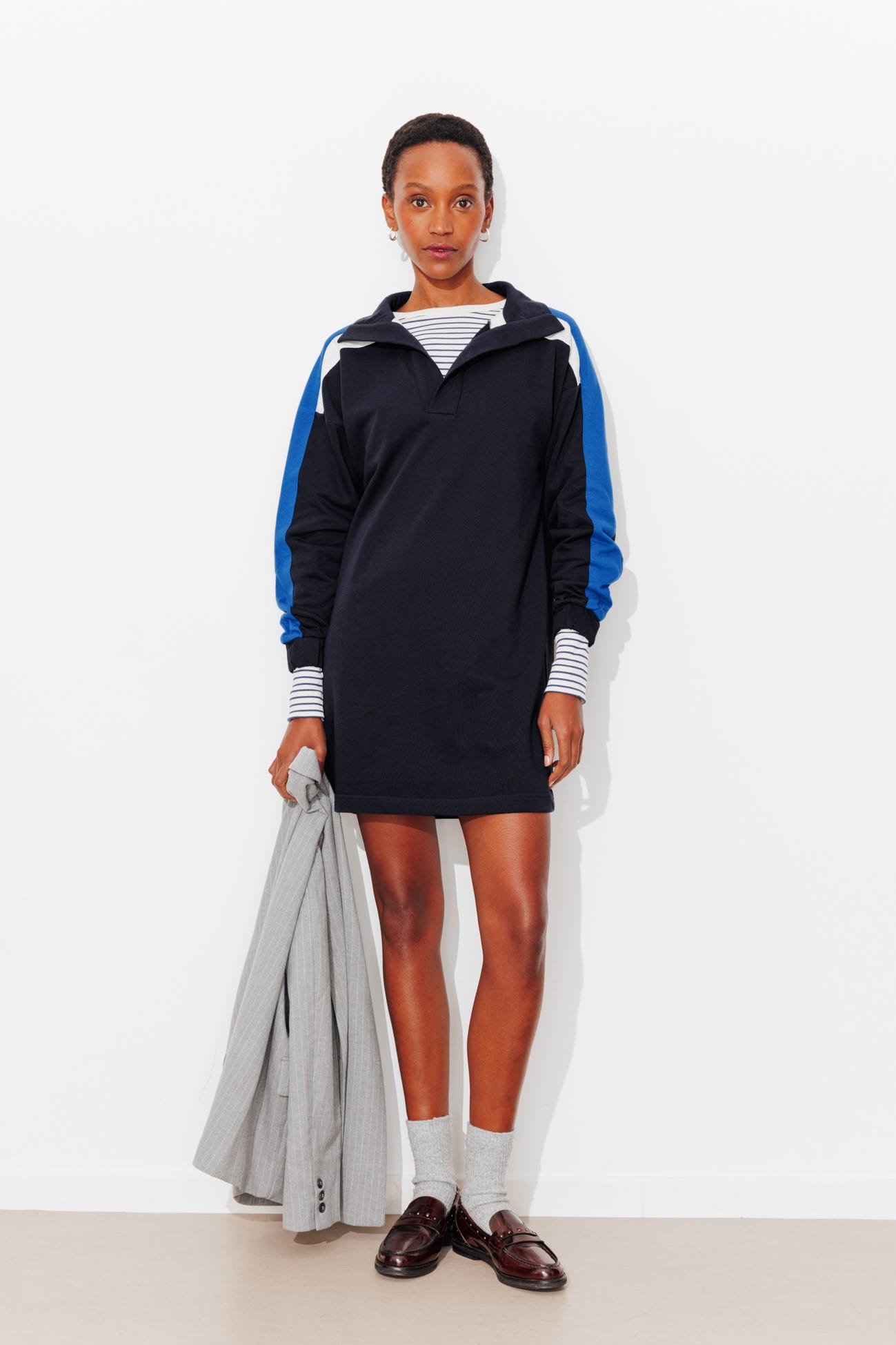 Robe sweat-shirt Femme