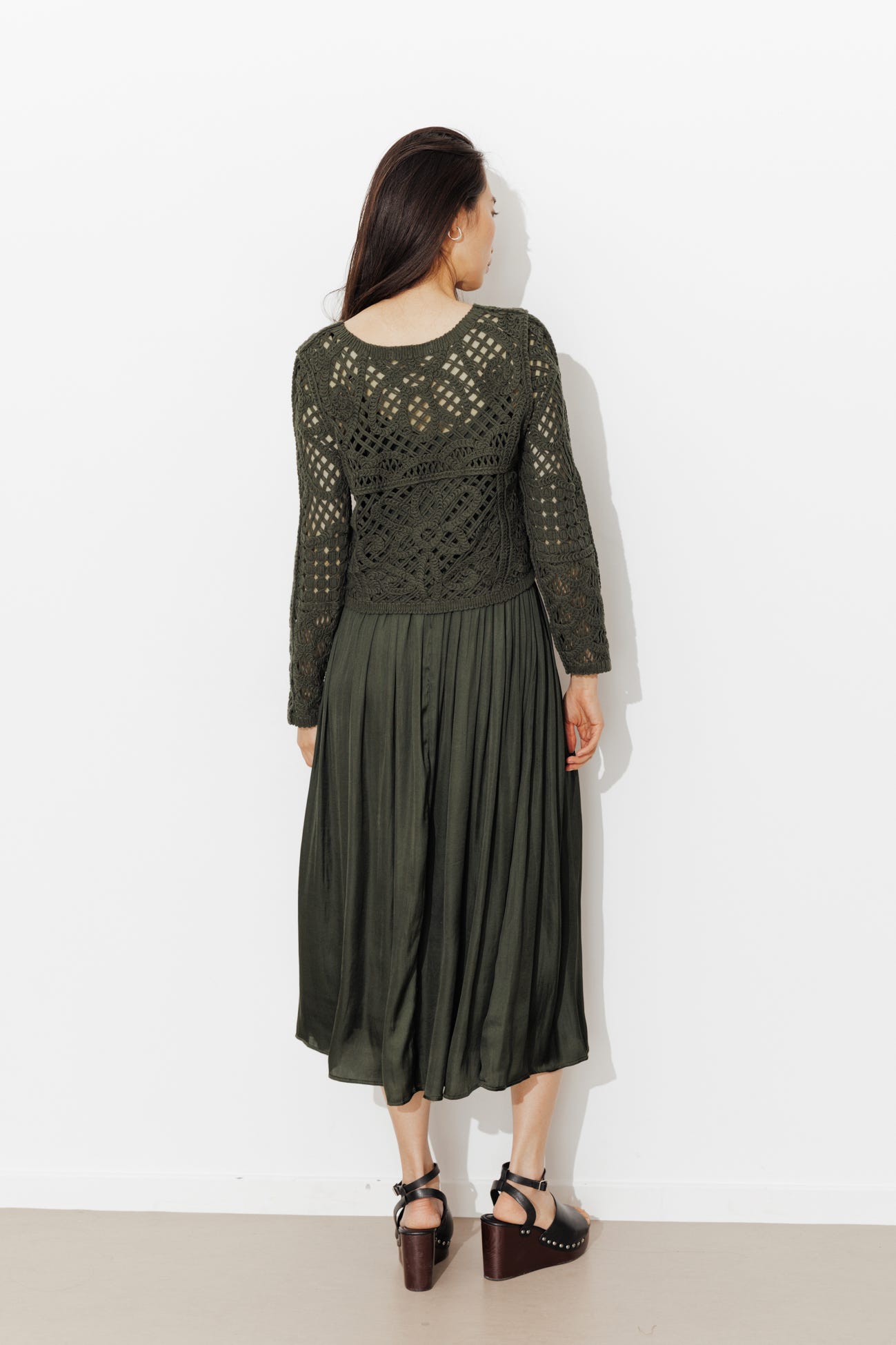 Robe longue 2 en 1 Femme