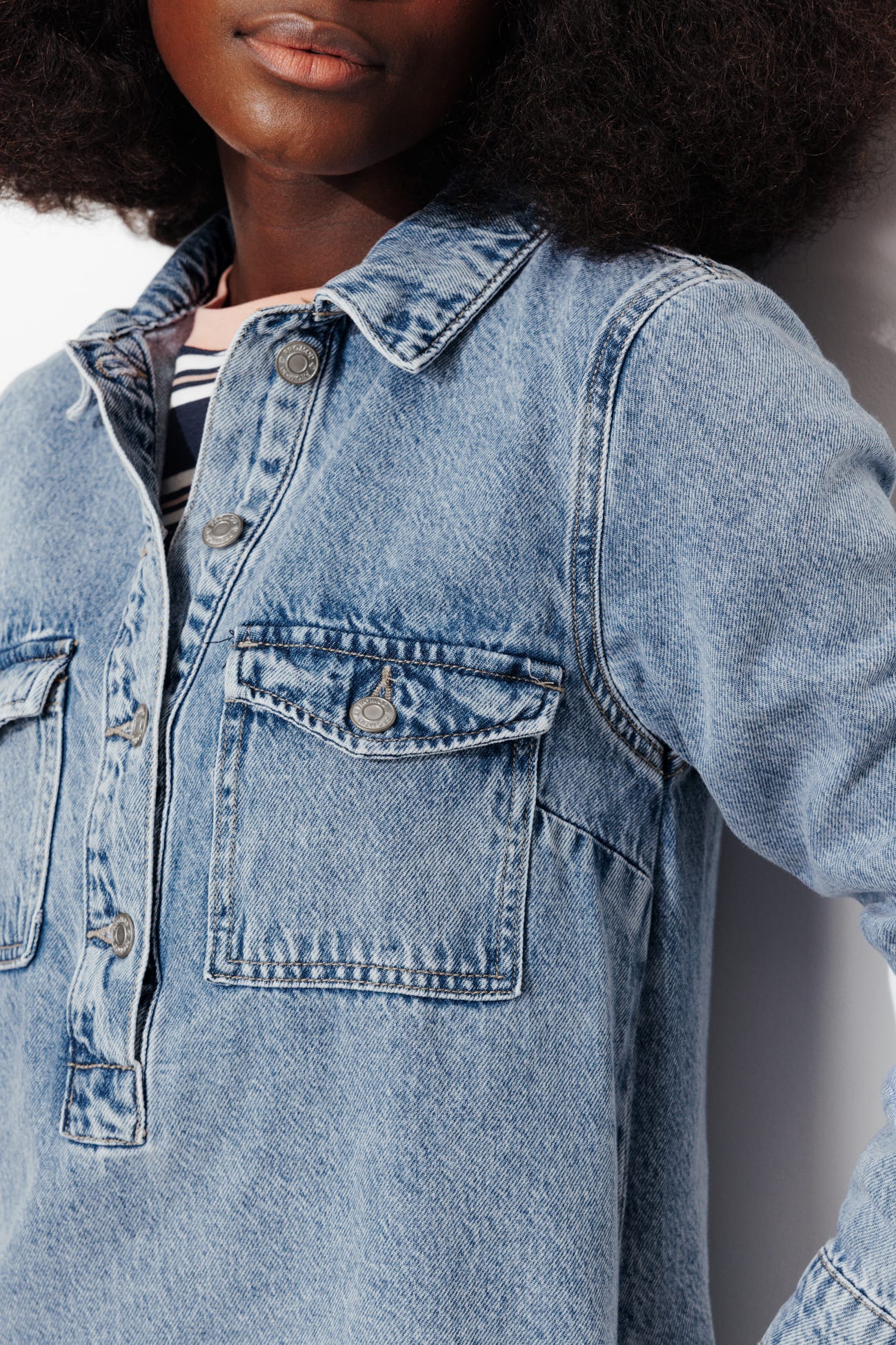 Vestido corto vaquero