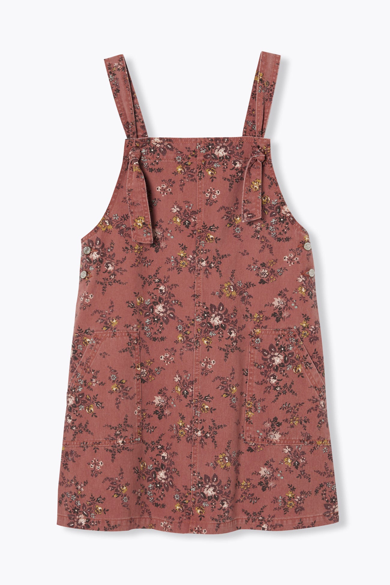 Robe courte imprimée fleurie