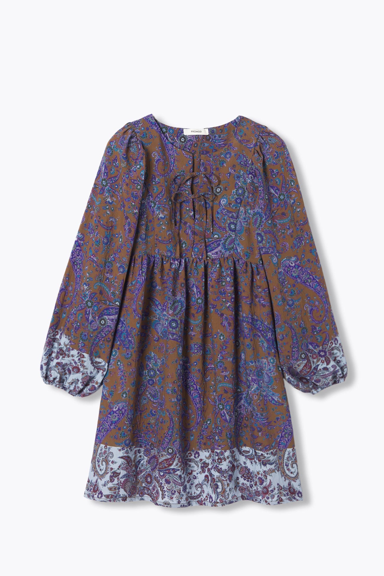 Robe courte imprimée Femme