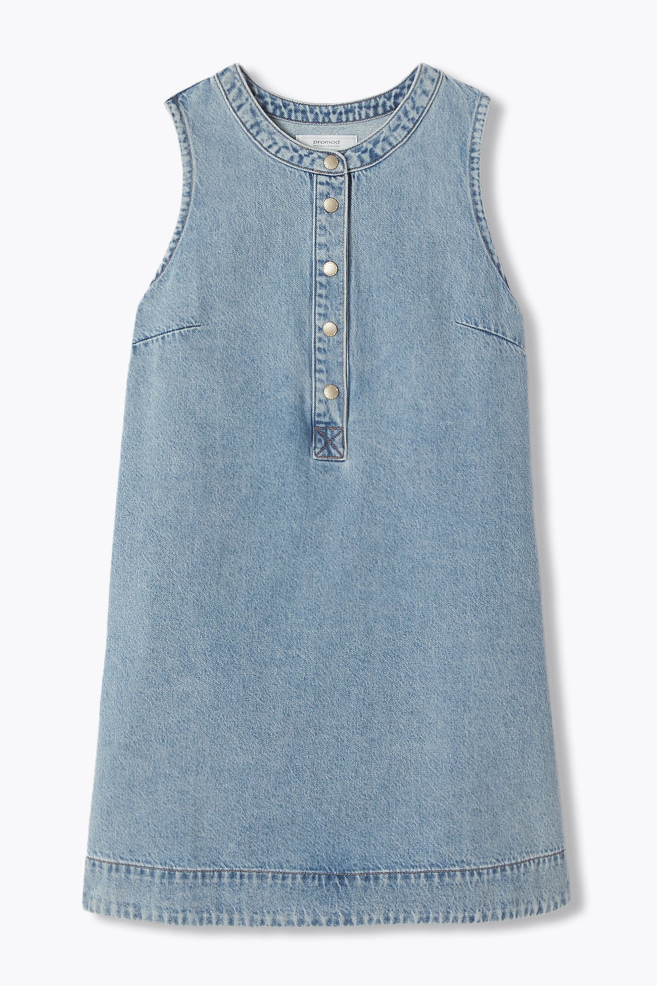 Robe courte en jean Femme