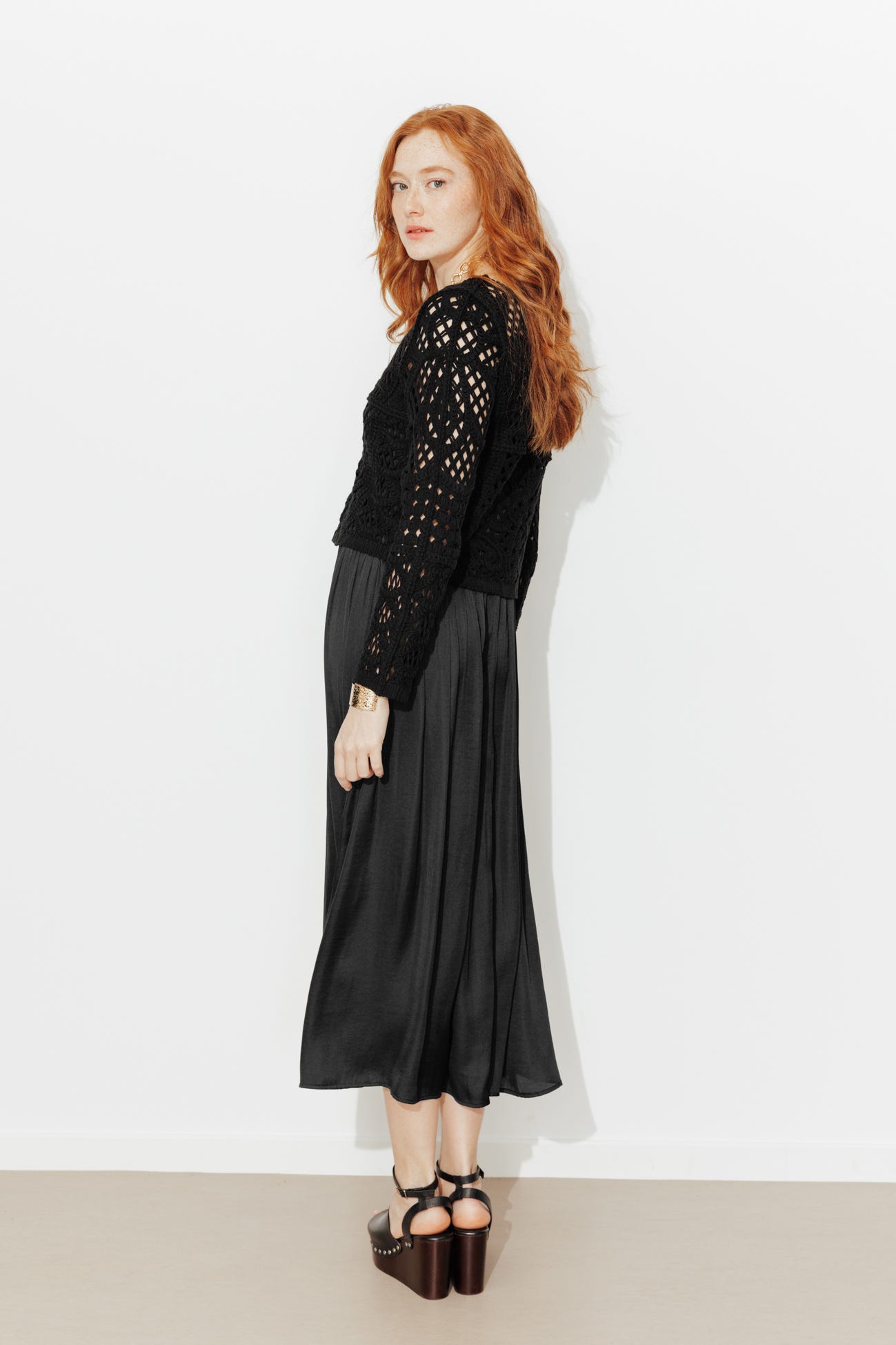 Robe longue 2 en 1 Femme