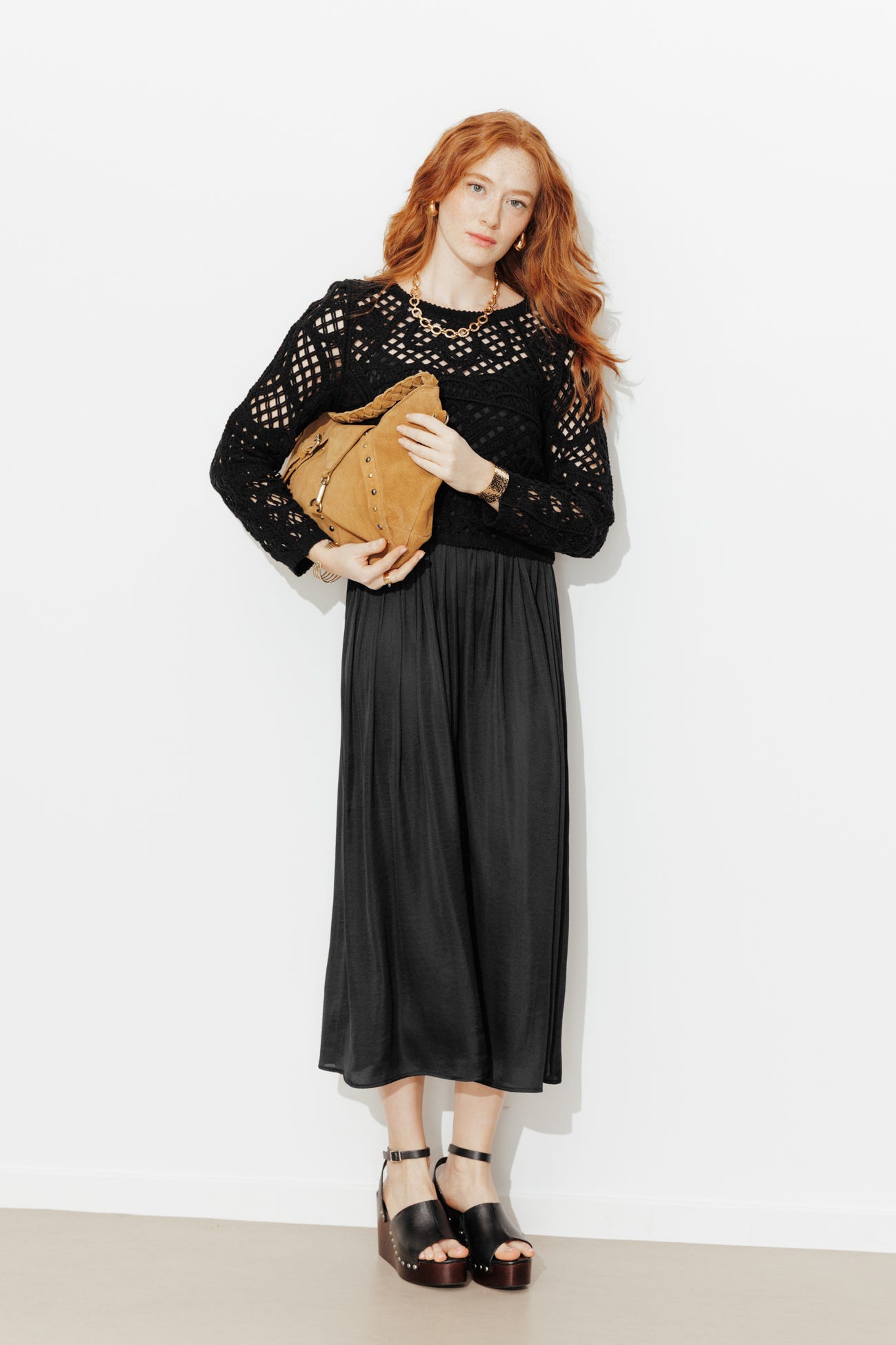 Robe longue 2 en 1 Femme