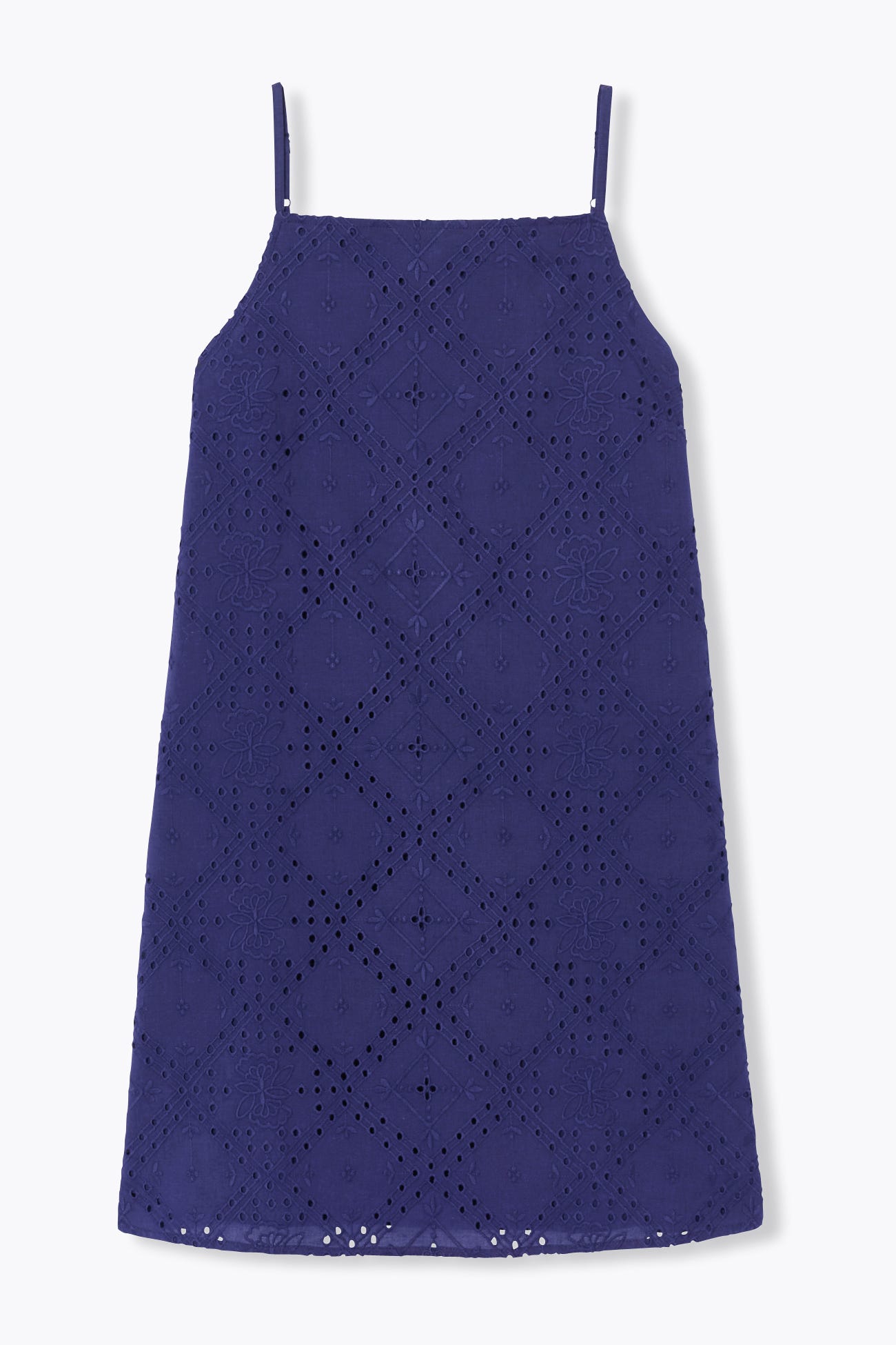 Robe courte broderie anglaise