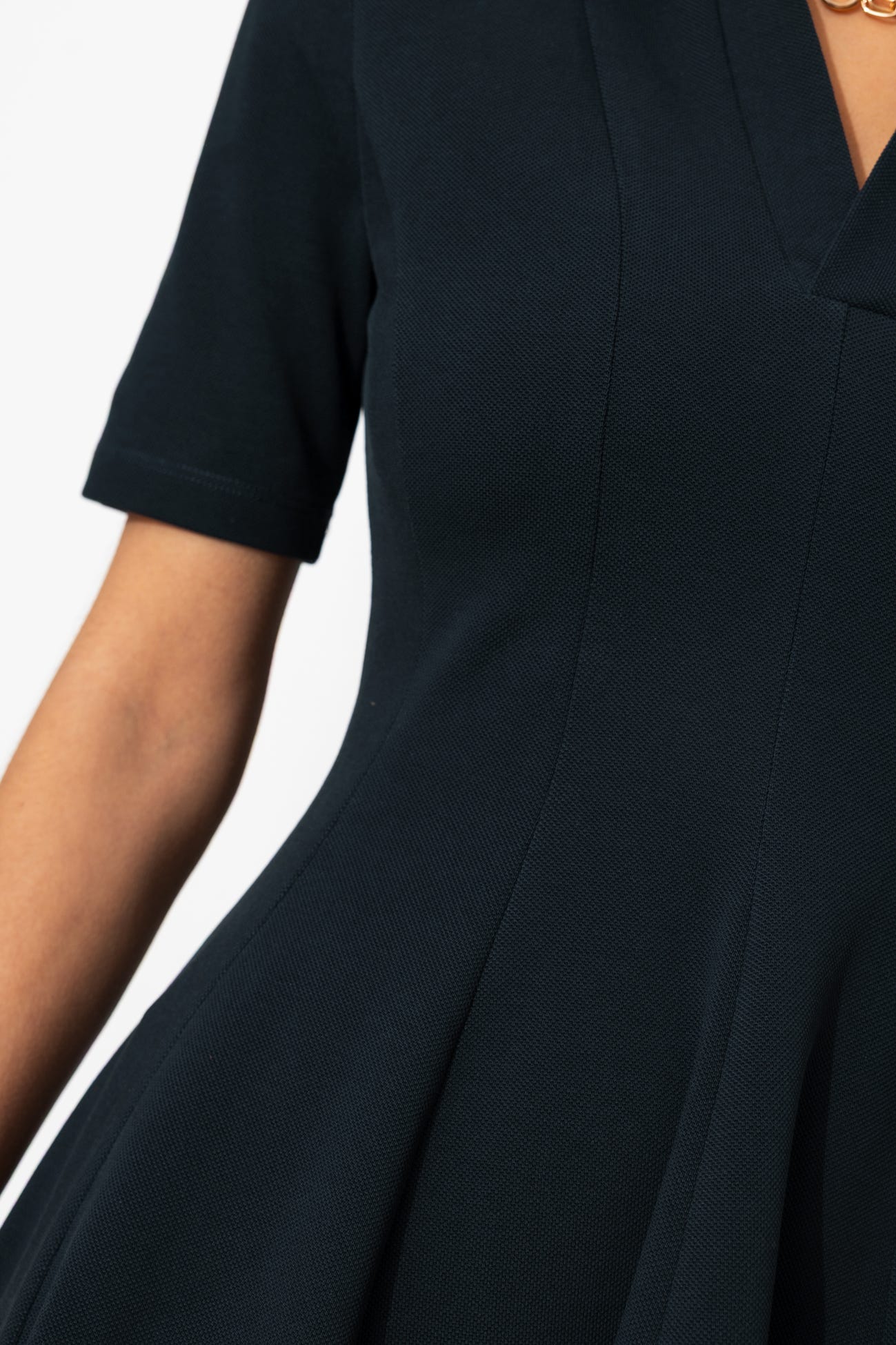 Robe tennis en jersey piqué