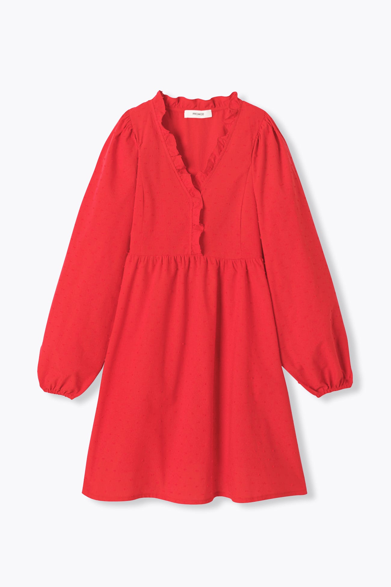 Robe unie plumetis Femme