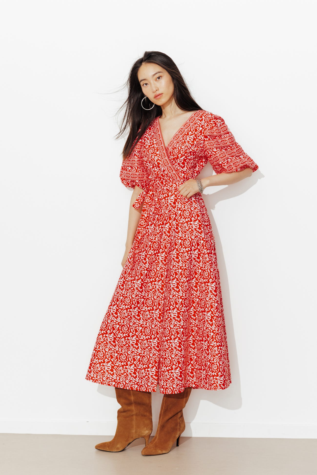 Robe longue portefeuille