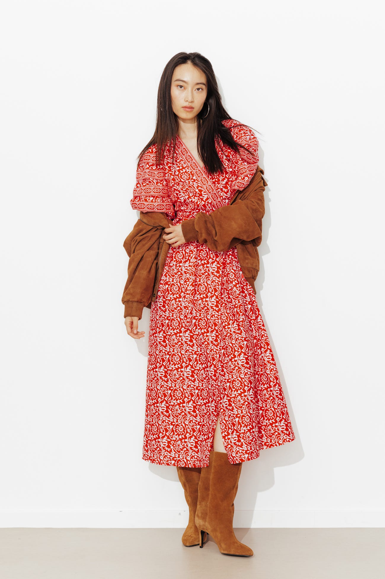 Robe longue portefeuille