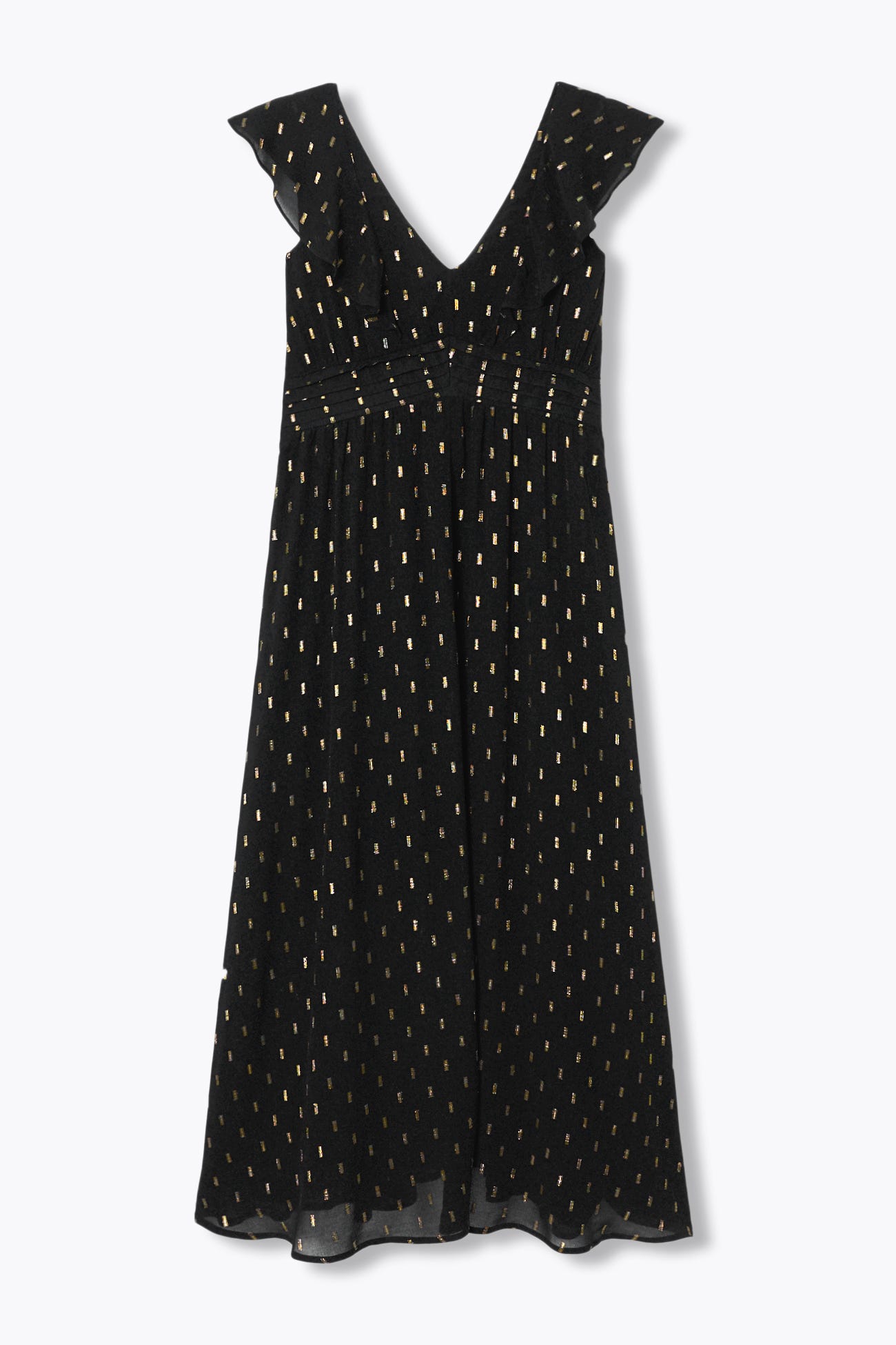 Robe longue irisée Femme