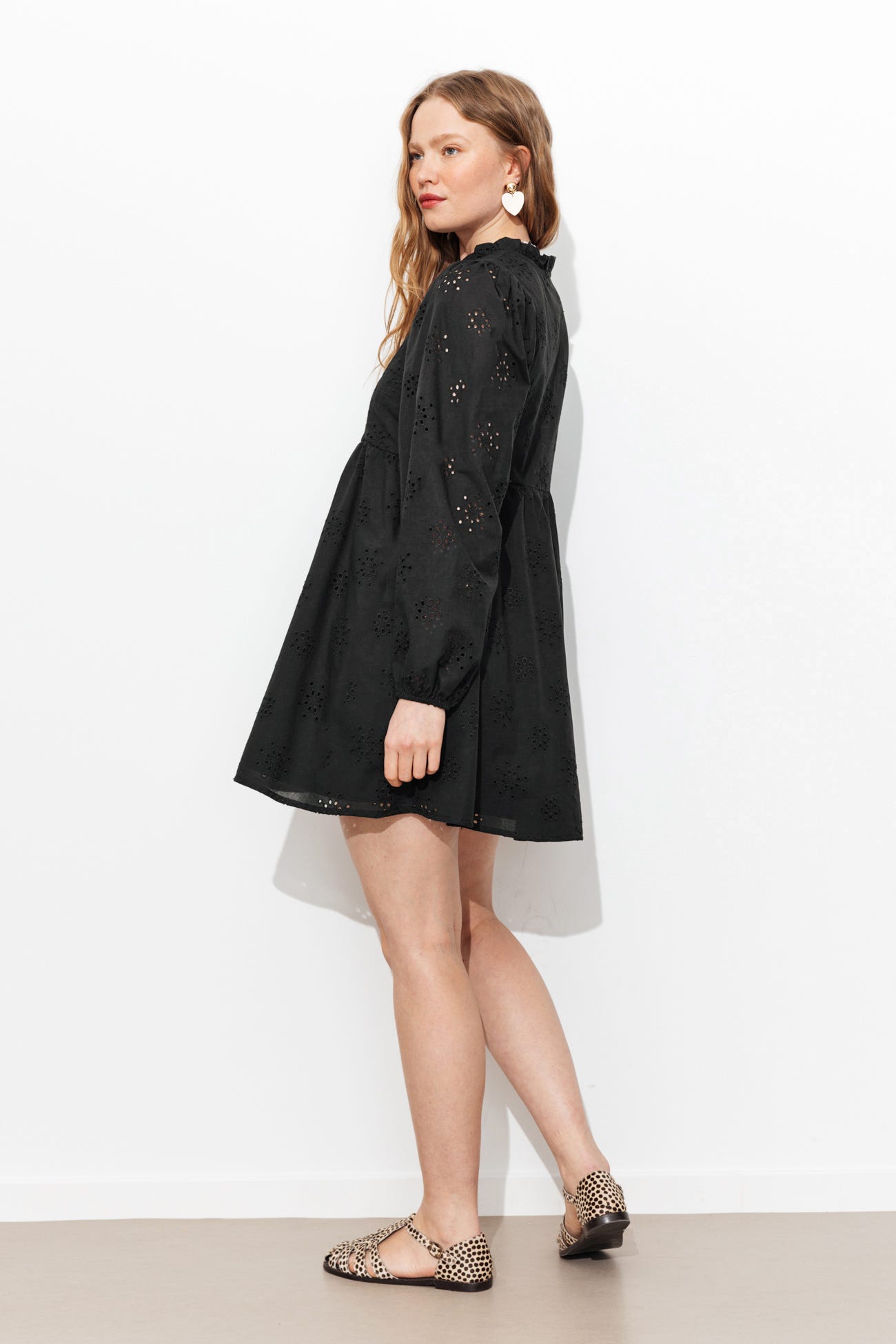 Robe en broderie anglaise