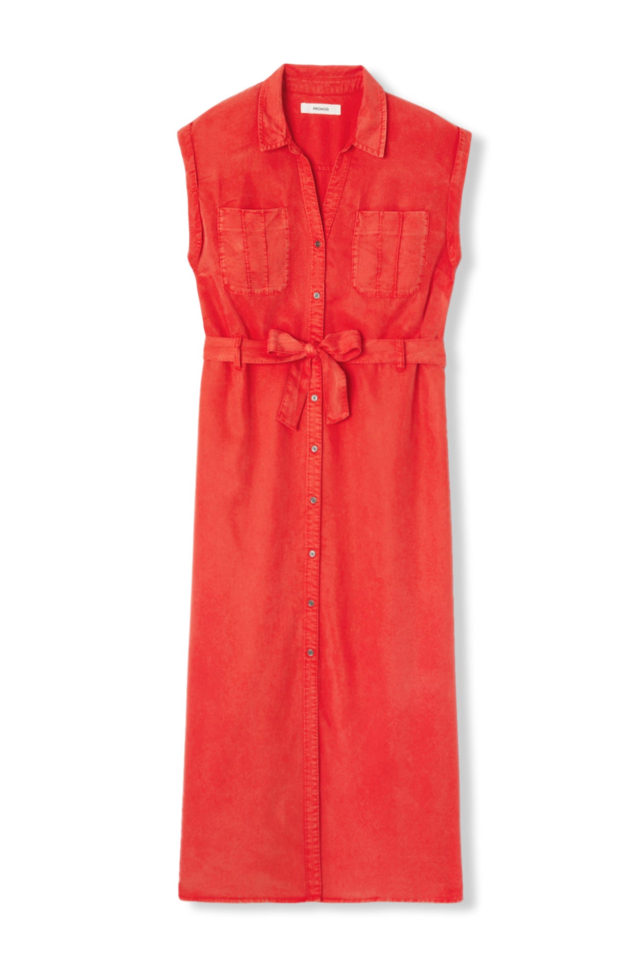 Robe-chemise unie Femme