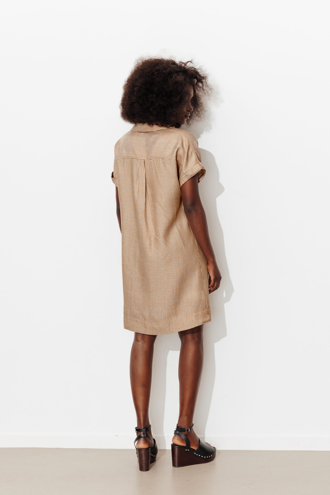 Robe-tunique rayée Femme