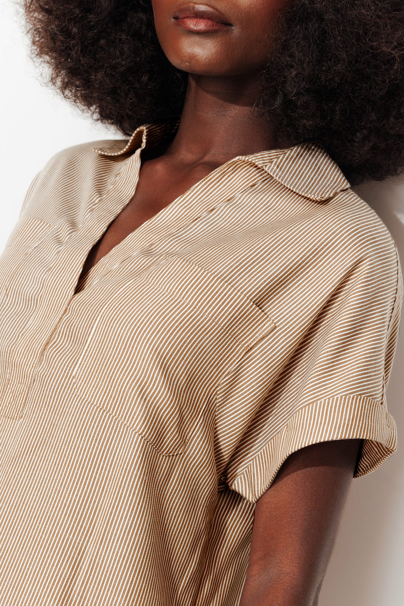 Robe-tunique rayée Femme