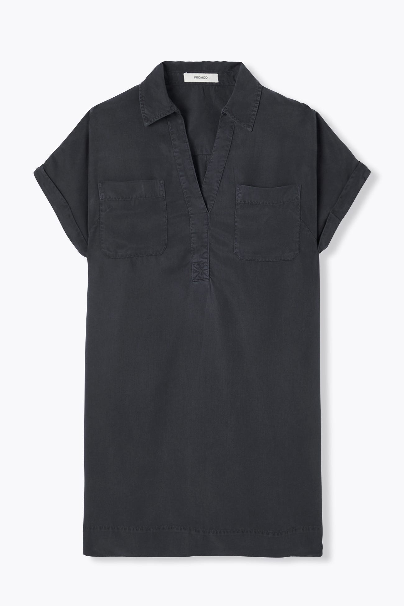 Robe-tunique en lyocell