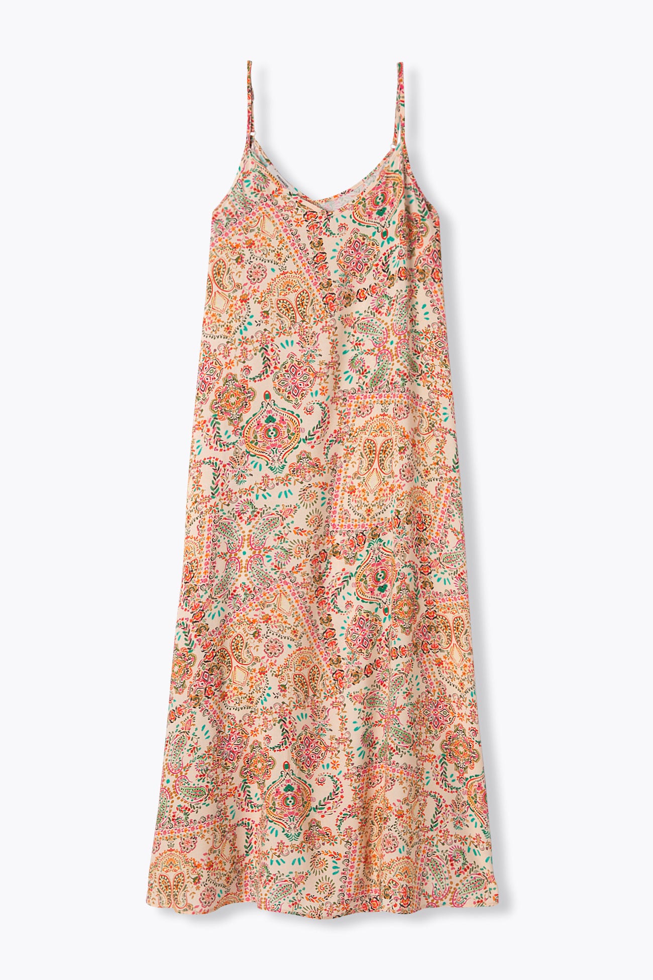 Robe longue à bretelles Femme