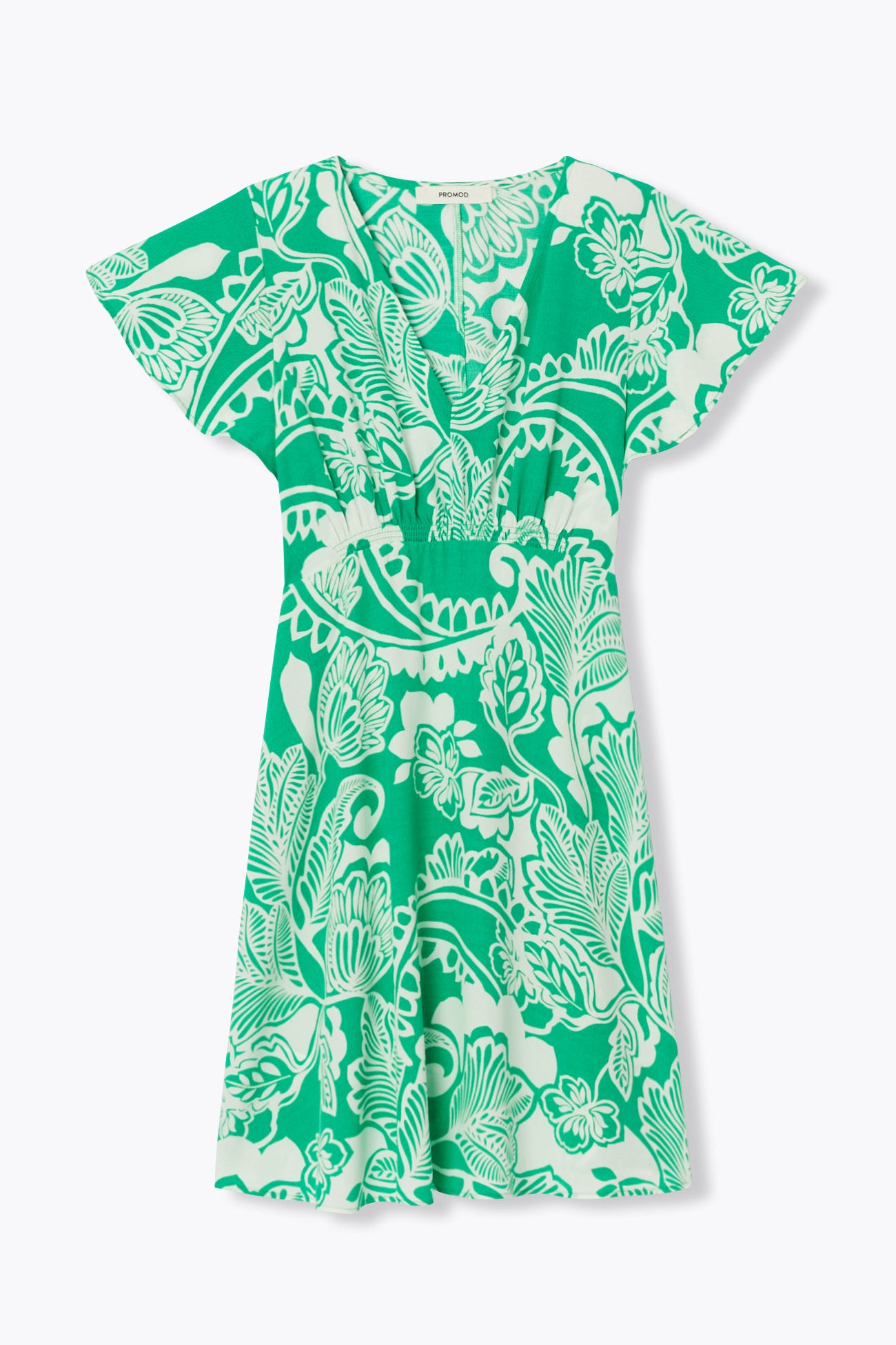 Robe courte et évasée Femme